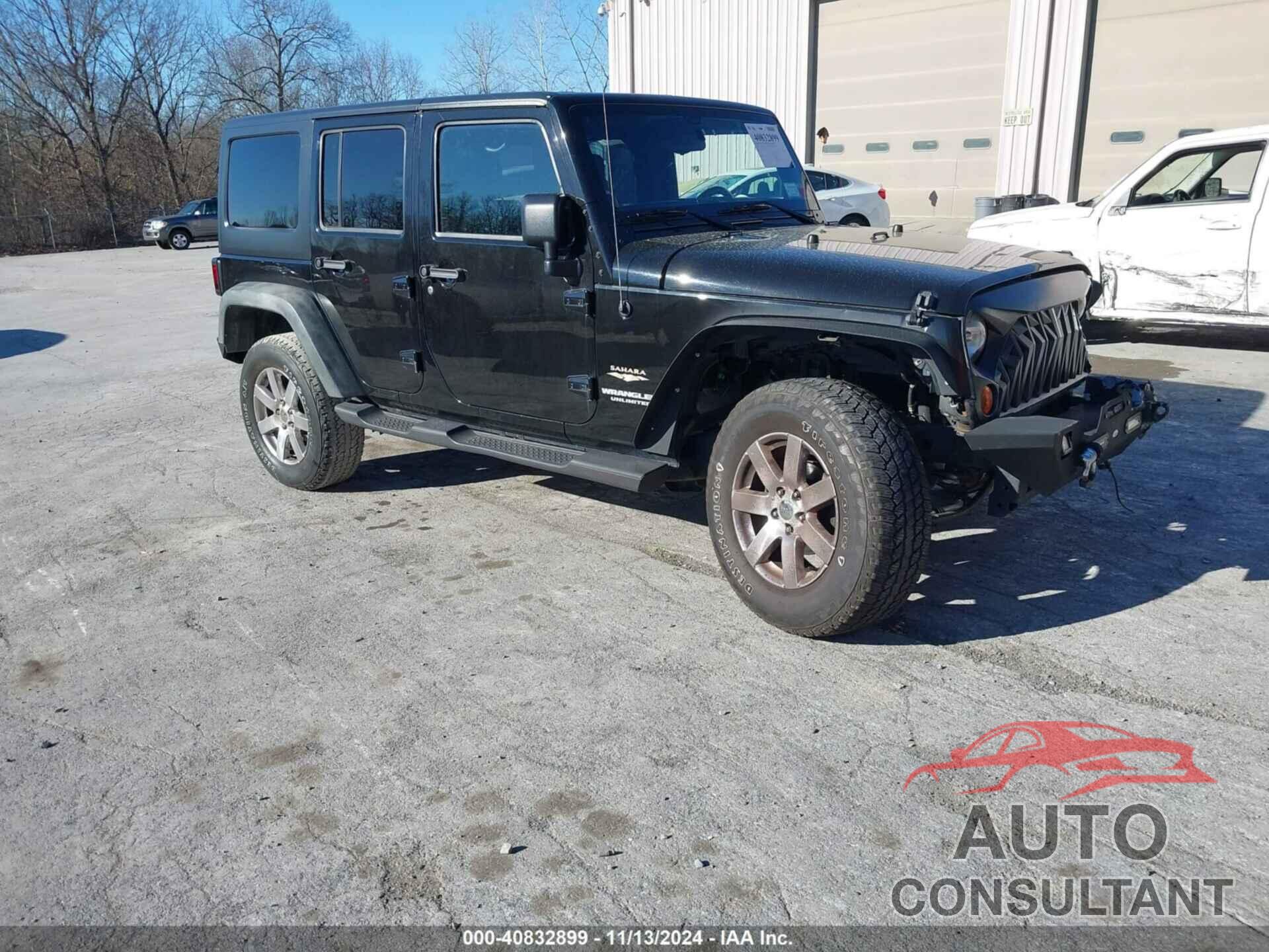 JEEP WRANGLER UNLIMITED 2012 - 1C4HJWEG7CL107946