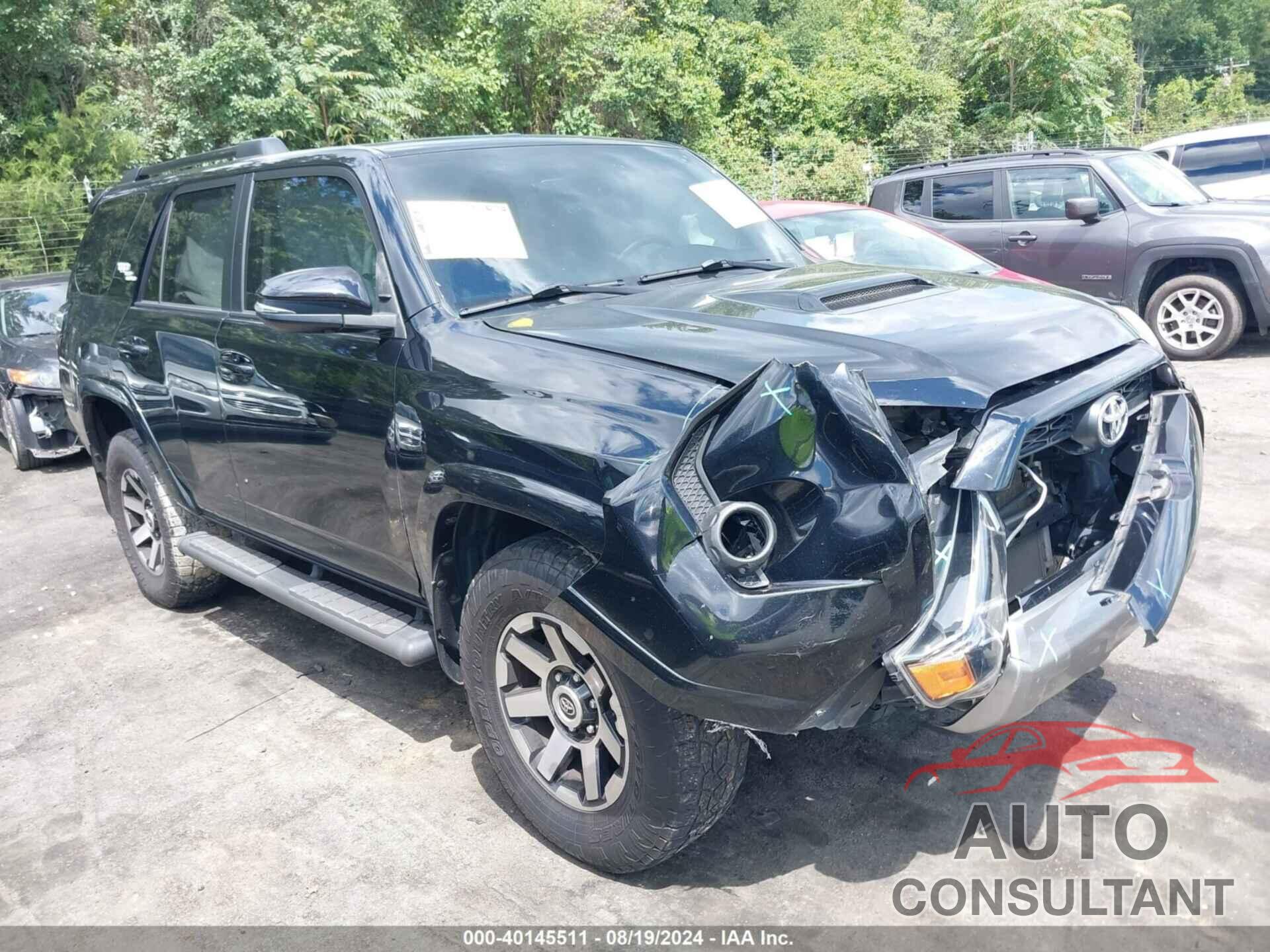 TOYOTA 4RUNNER 2019 - JTEBU5JR4K5736285