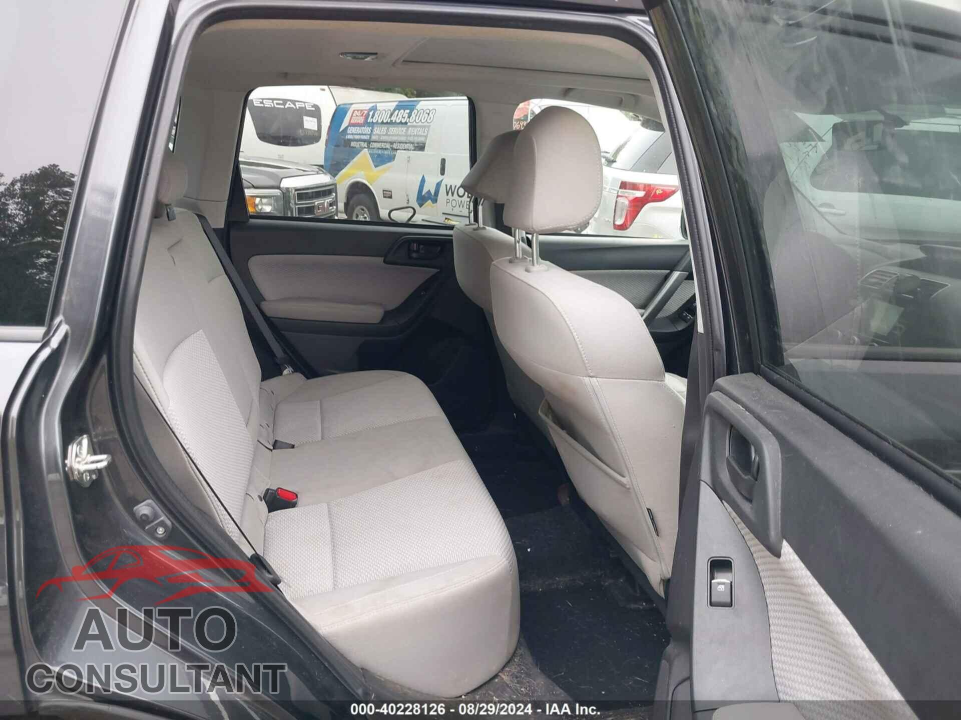 SUBARU FORESTER 2017 - JF2SJAEC9HH448024