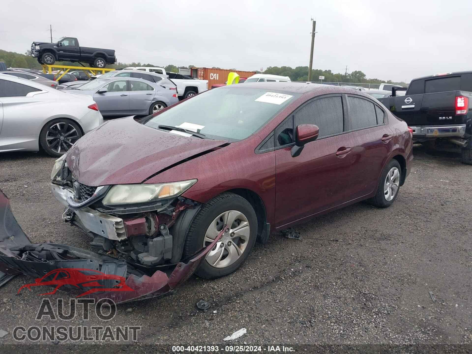 HONDA CIVIC 2014 - 19XFB2F57EE208751