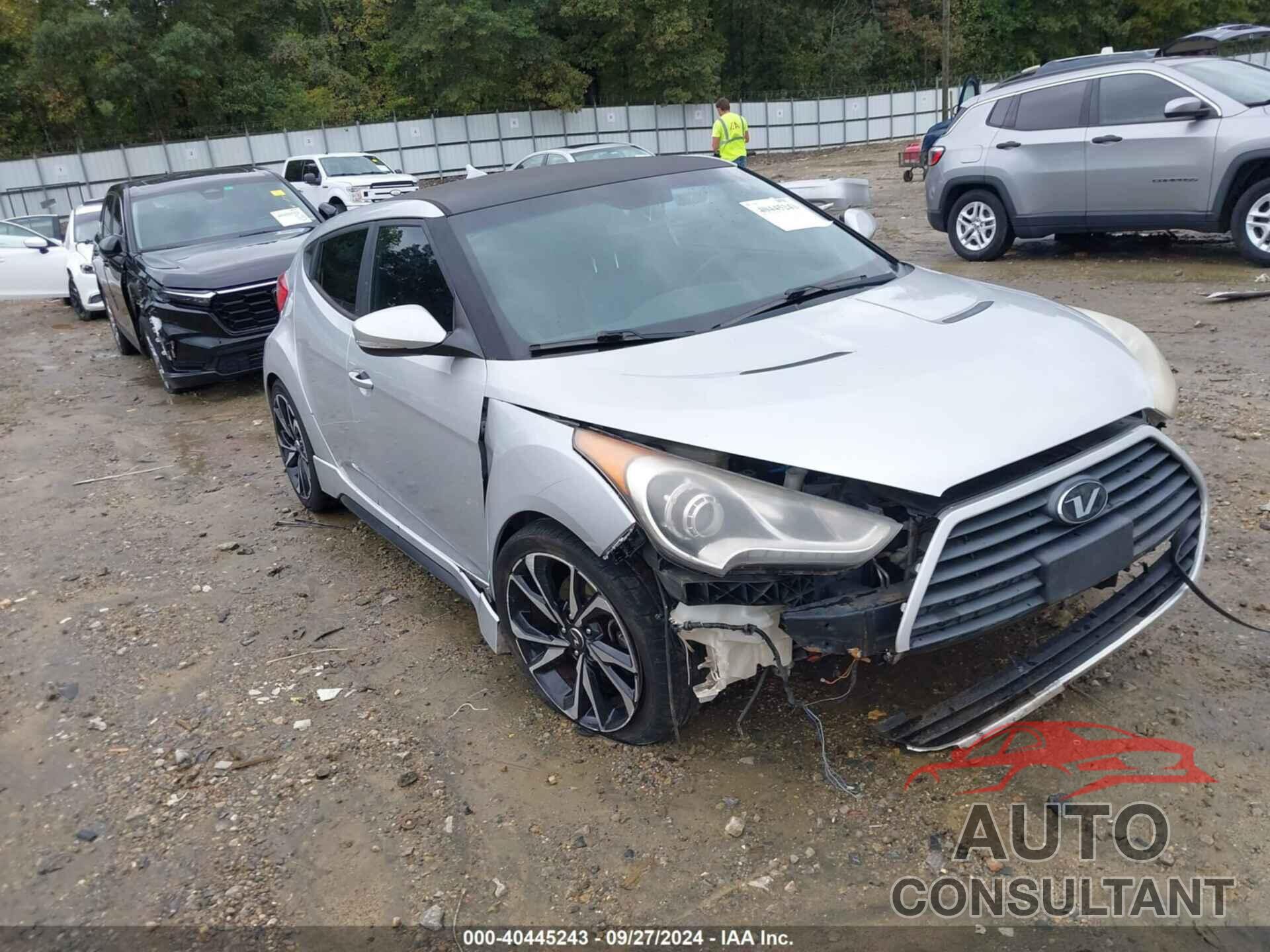 HYUNDAI VELOSTER 2013 - KMHTC6AE0DU157779