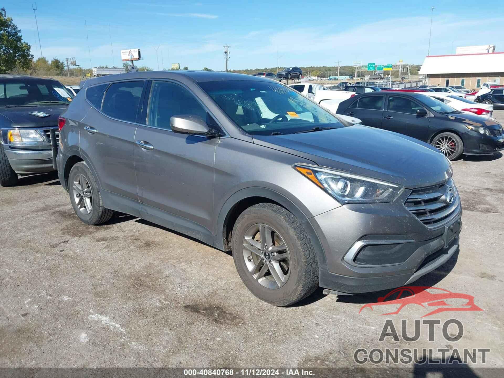 HYUNDAI SANTA FE SPORT 2018 - 5NMZT3LB2JH095501