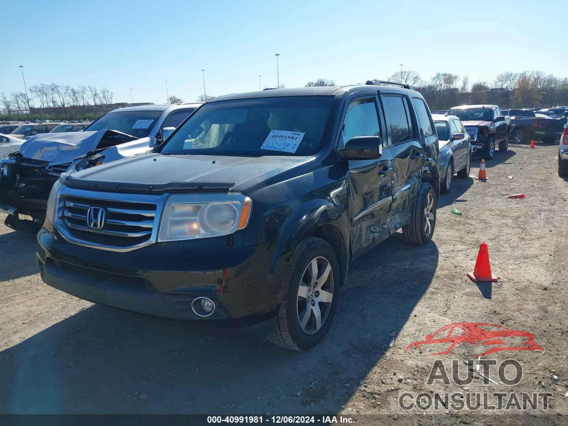 HONDA PILOT 2012 - 5FNYF3H94CB030761