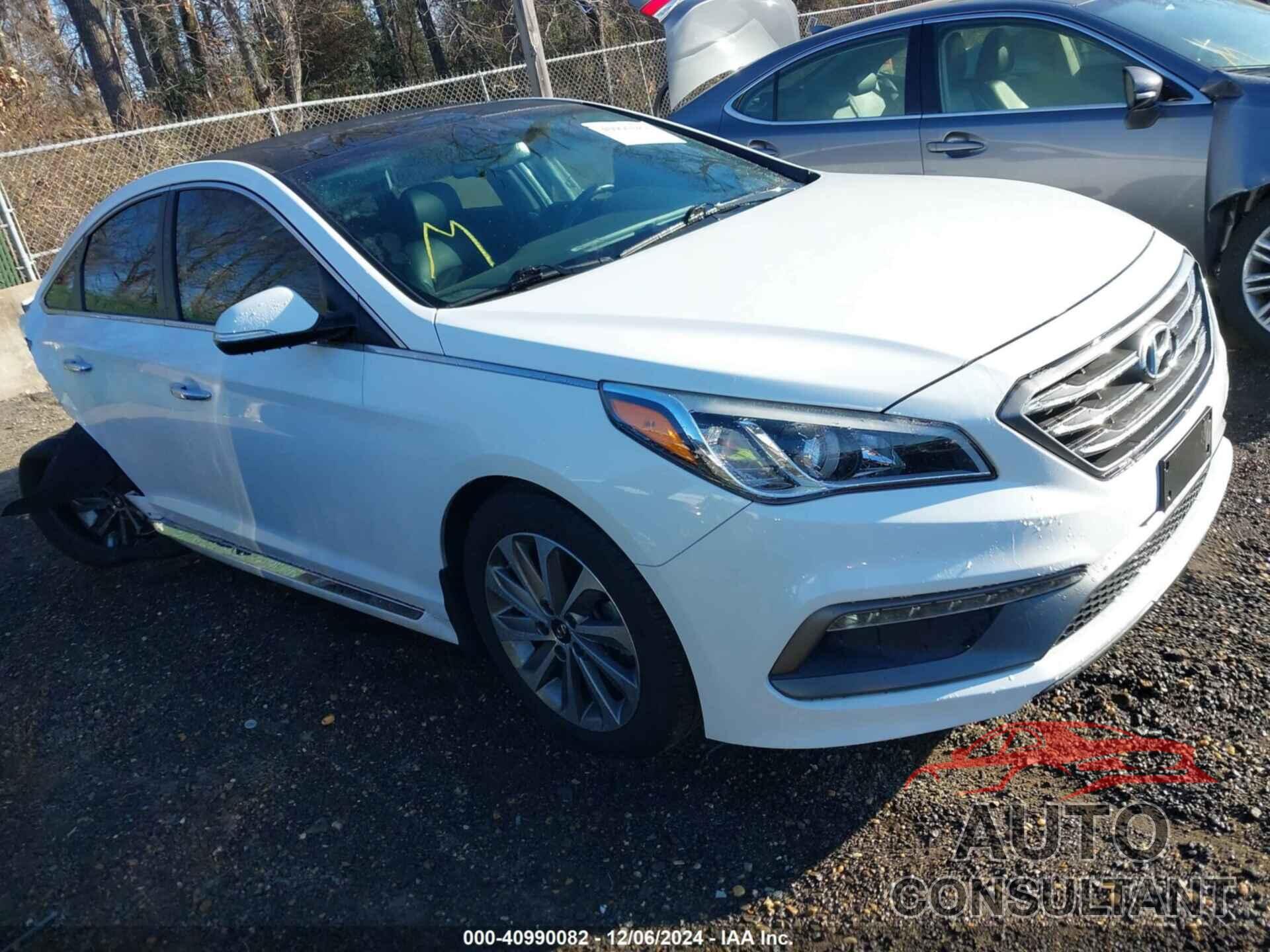 HYUNDAI SONATA 2017 - 5NPE34AF0HH480093