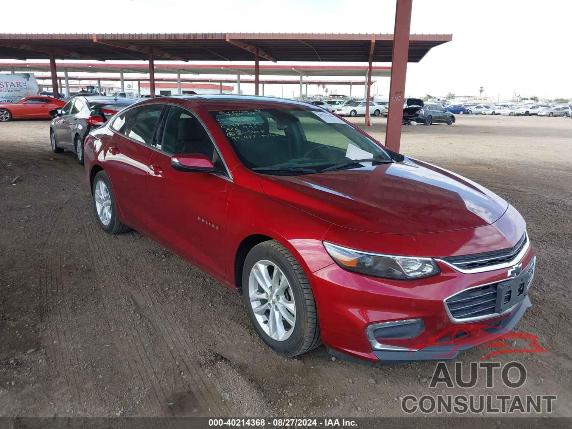 CHEVROLET MALIBU 2018 - 1G1ZD5ST2JF107459