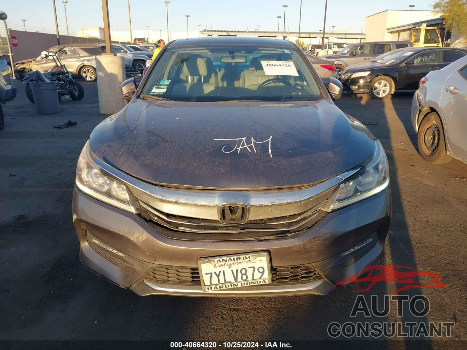 HONDA ACCORD 2017 - 1HGCR2F7XHA179111