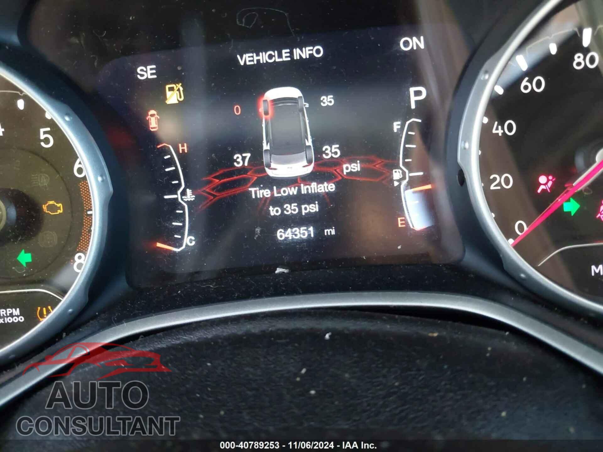 JEEP COMPASS 2019 - 3C4NJDBB9KT772401