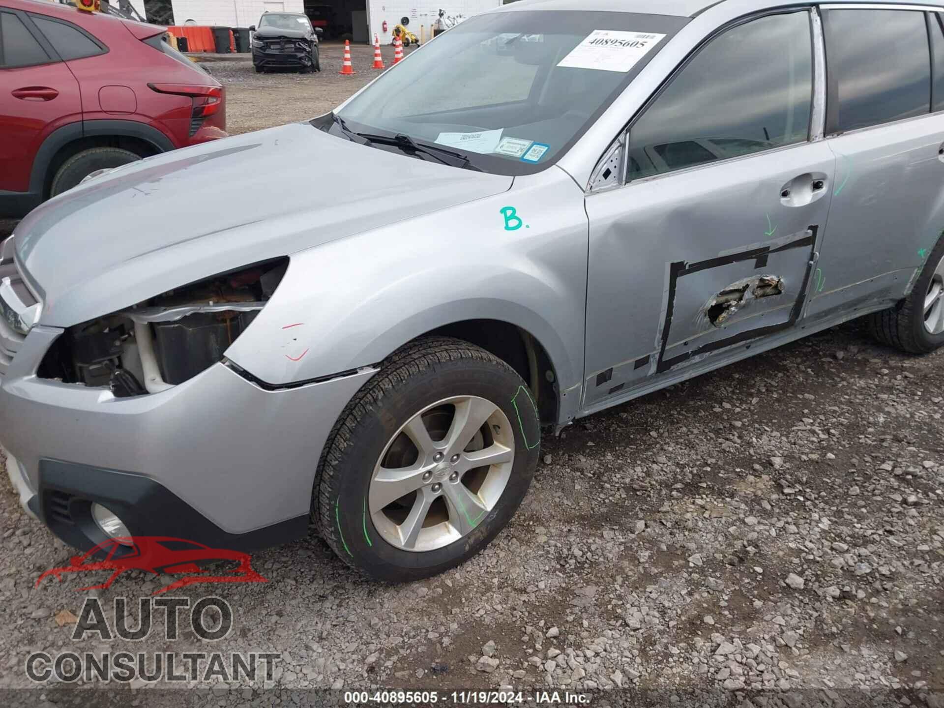 SUBARU OUTBACK 2013 - 4S4BRBLC8D3301406