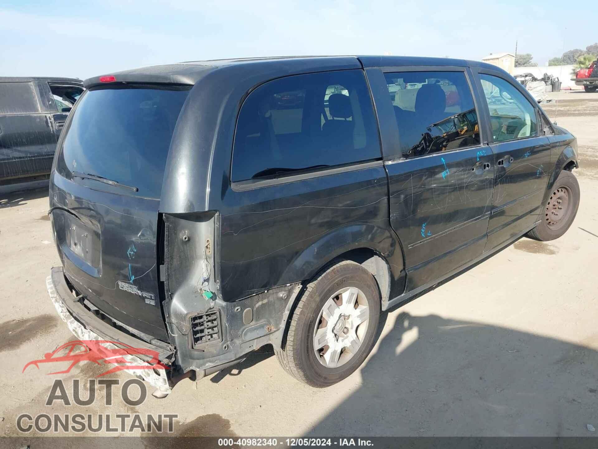DODGE GRAND CARAVAN 2010 - 2D4RN4DE8AR340111
