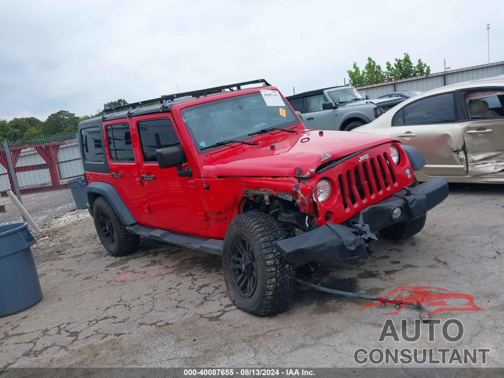 JEEP WRANGLER UNLIMITED 2016 - 1C4BJWDG5GL332878