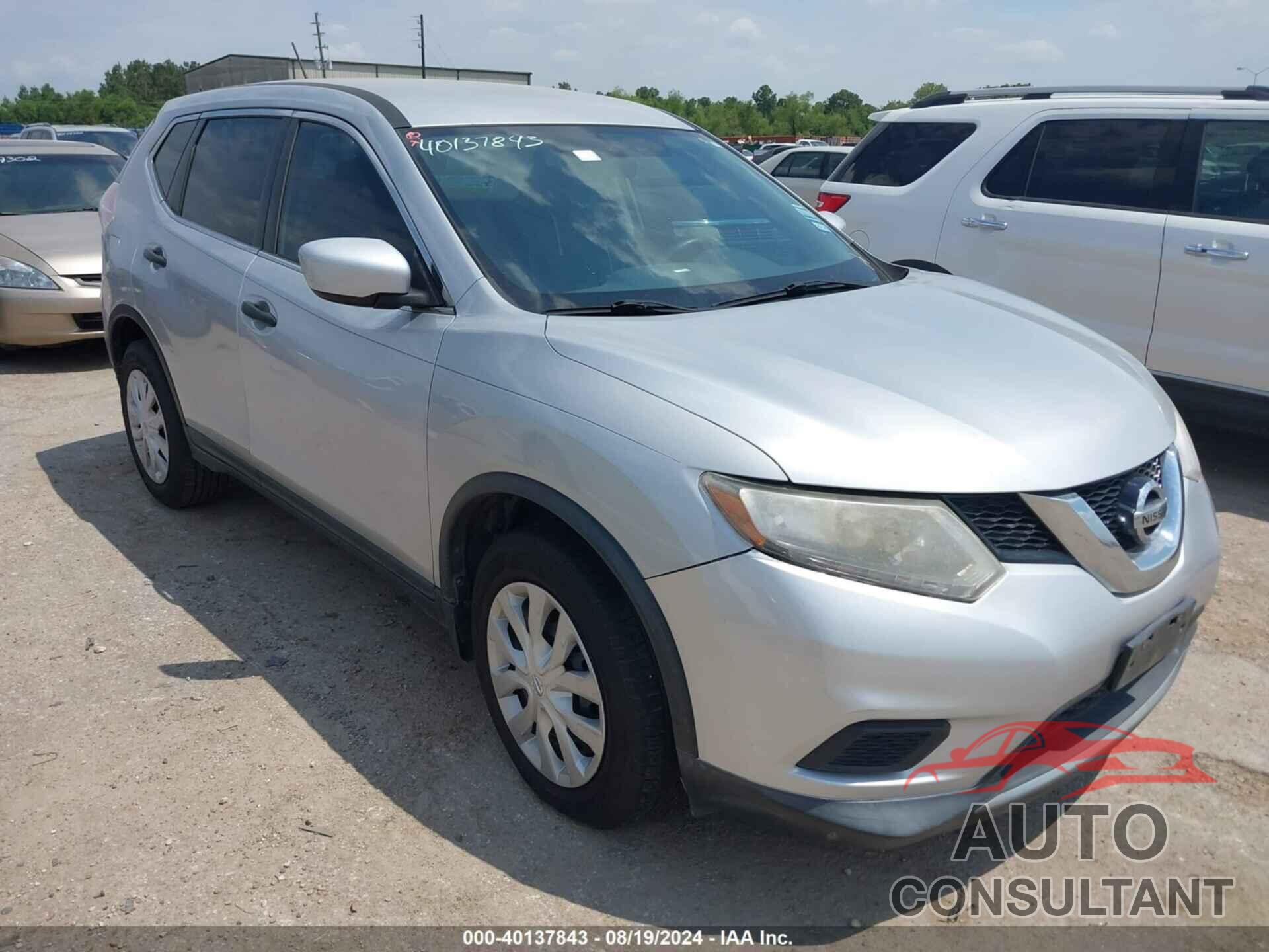 NISSAN ROGUE 2016 - KNMAT2MT6GP609185