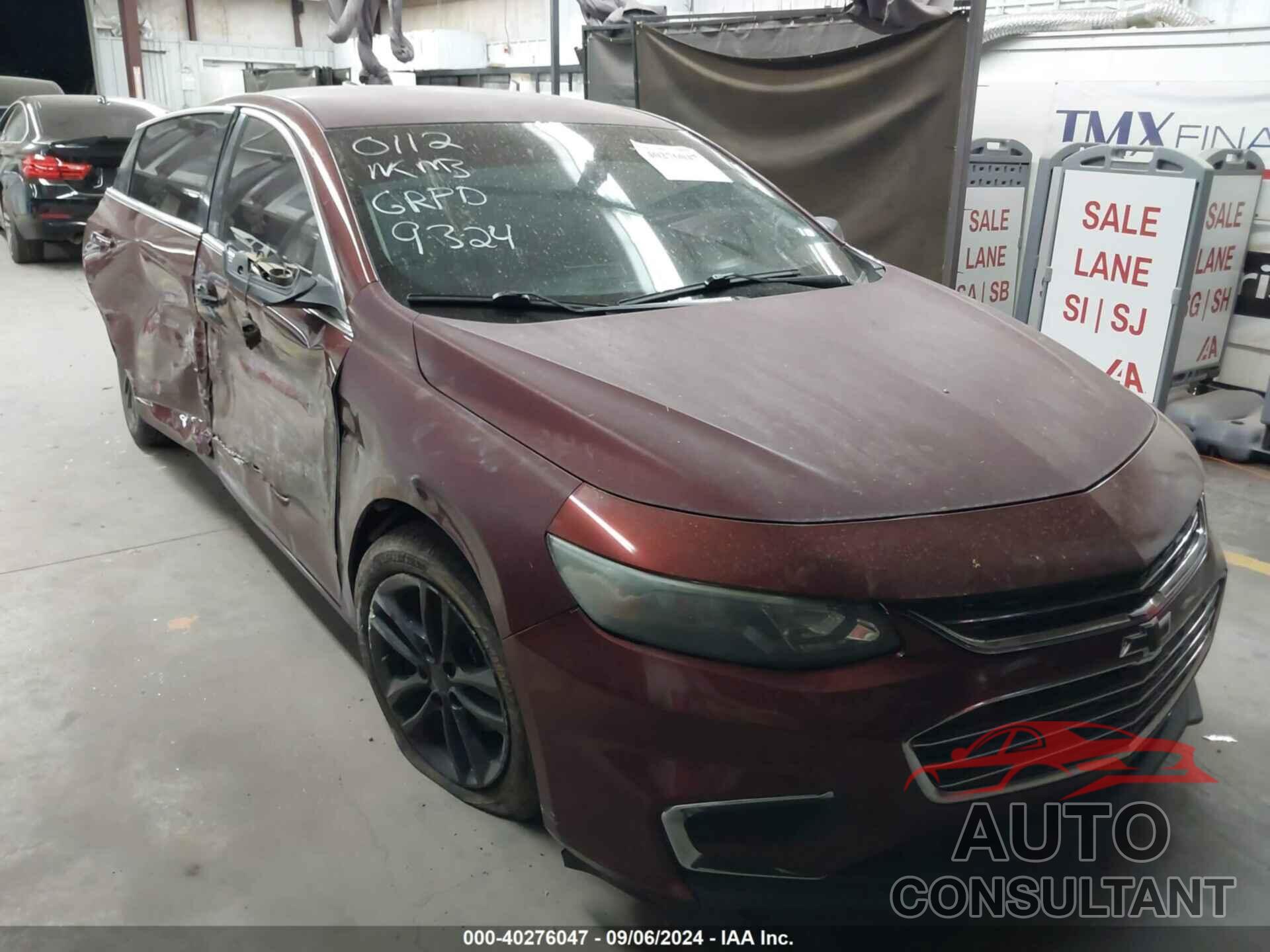 CHEVROLET MALIBU 2016 - 1G1ZB5ST7GF260112