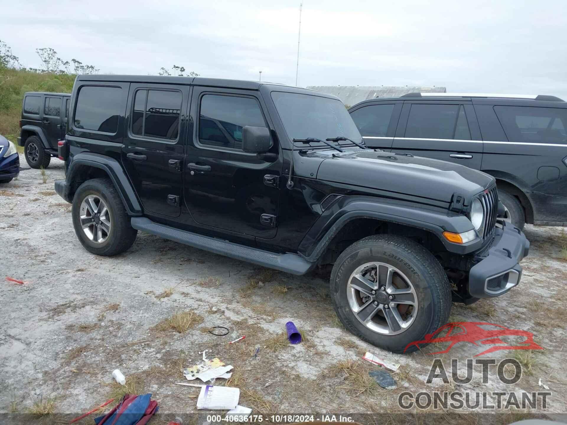 JEEP WRANGLER UNLIMITED 2018 - 1C4HJXEN5JW232458