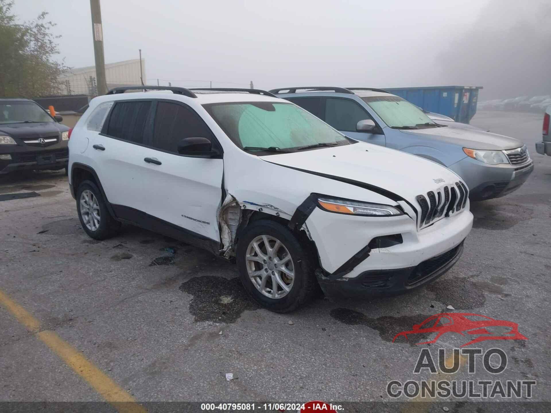 JEEP CHEROKEE 2016 - 1C4PJMAB3GW193058