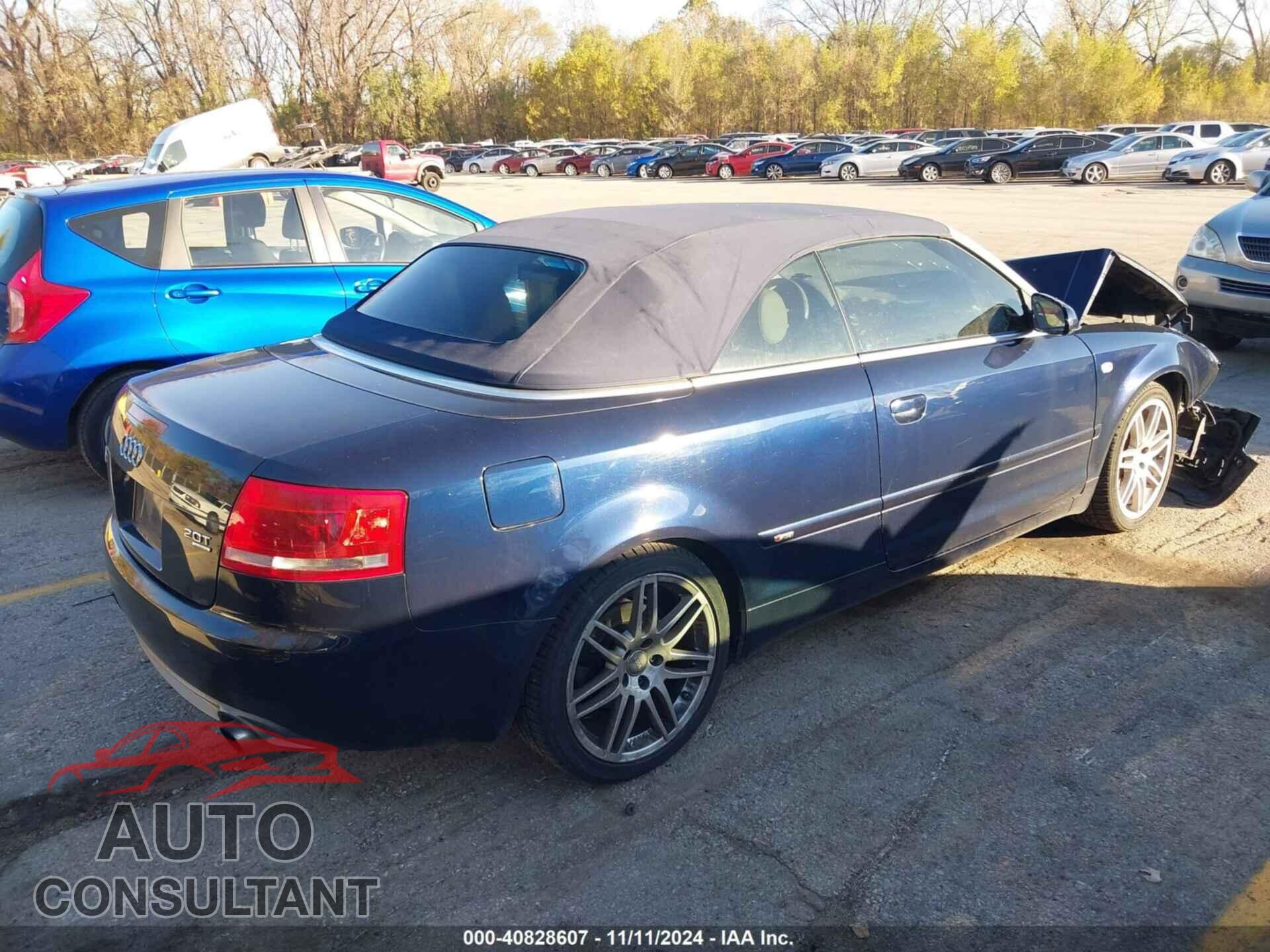 AUDI A4 2009 - WAUDF48H49K010319