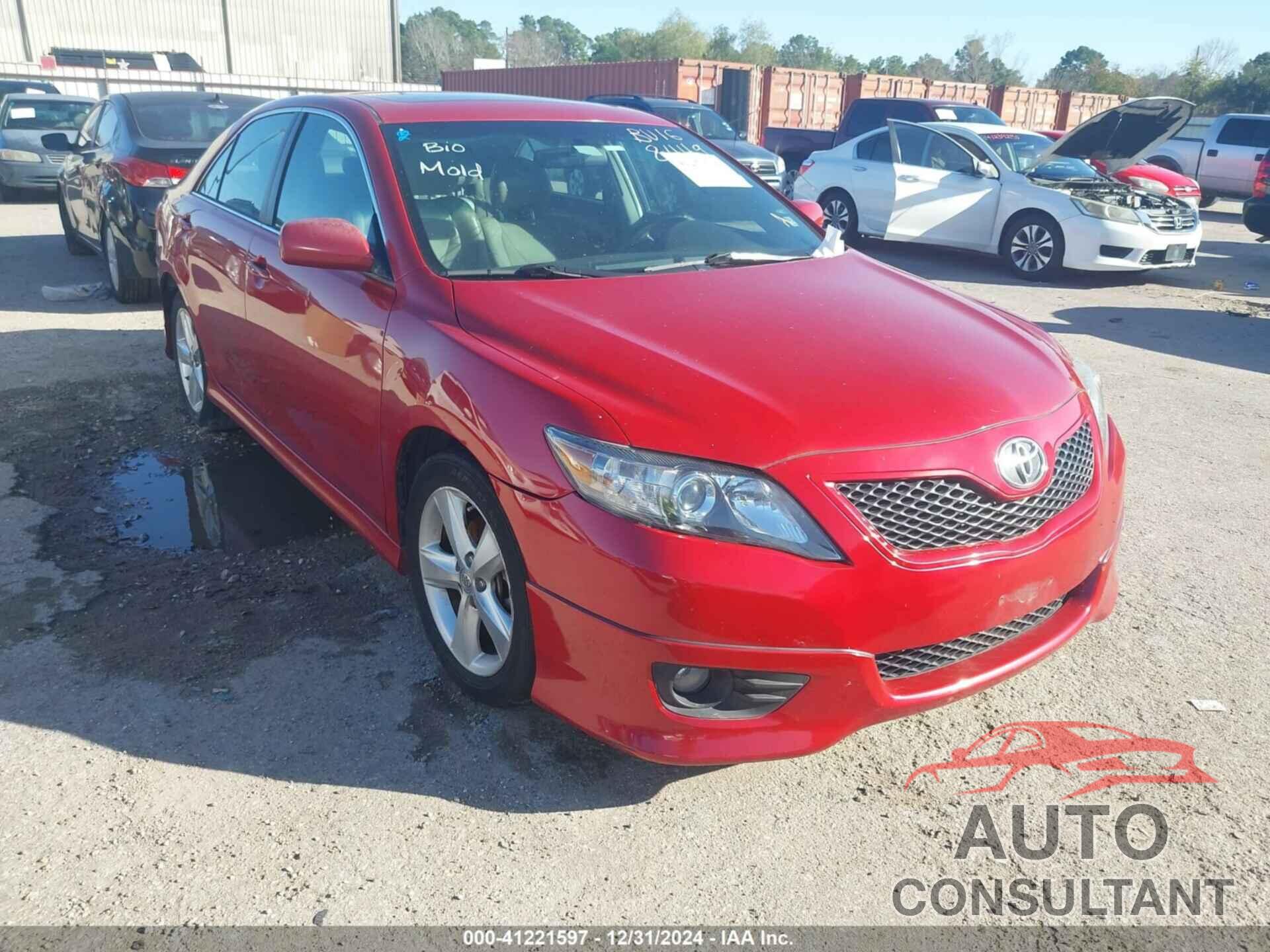 TOYOTA CAMRY 2011 - 4T1BF3EK3BU168449