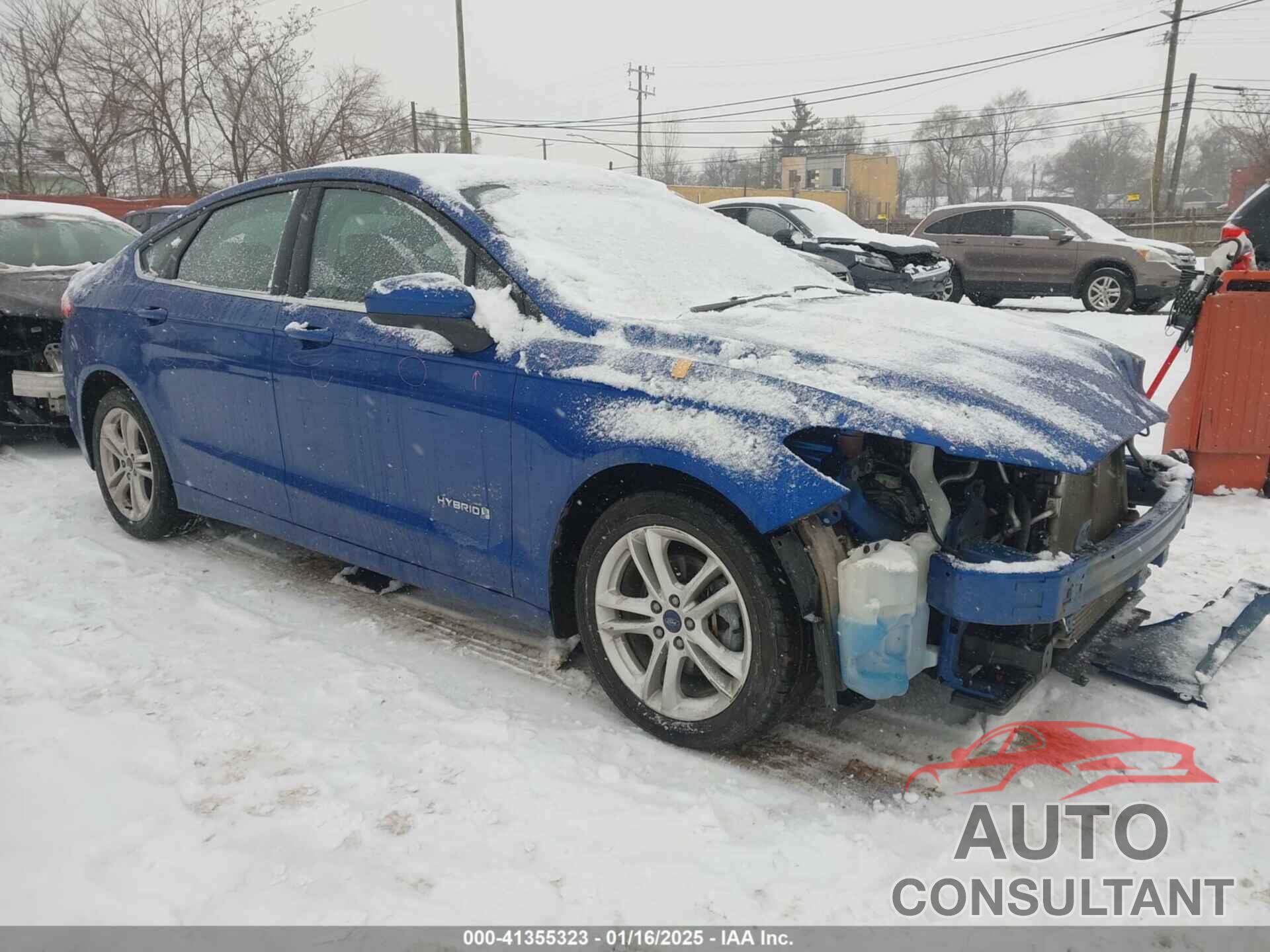 FORD FUSION HYBRID 2018 - 3FA6P0UU8JR122342