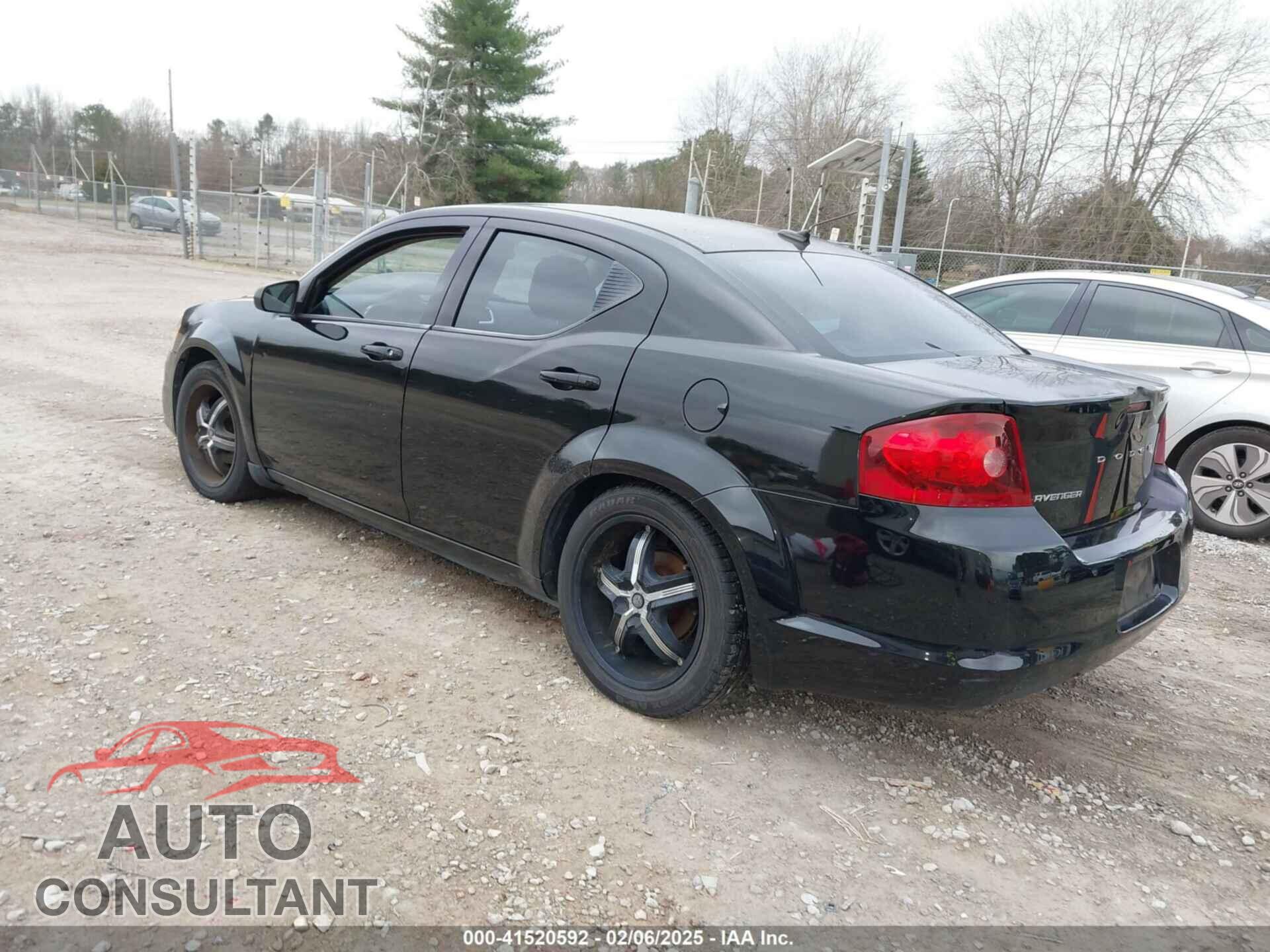 DODGE AVENGER 2013 - 1C3CDZAB8DN688056