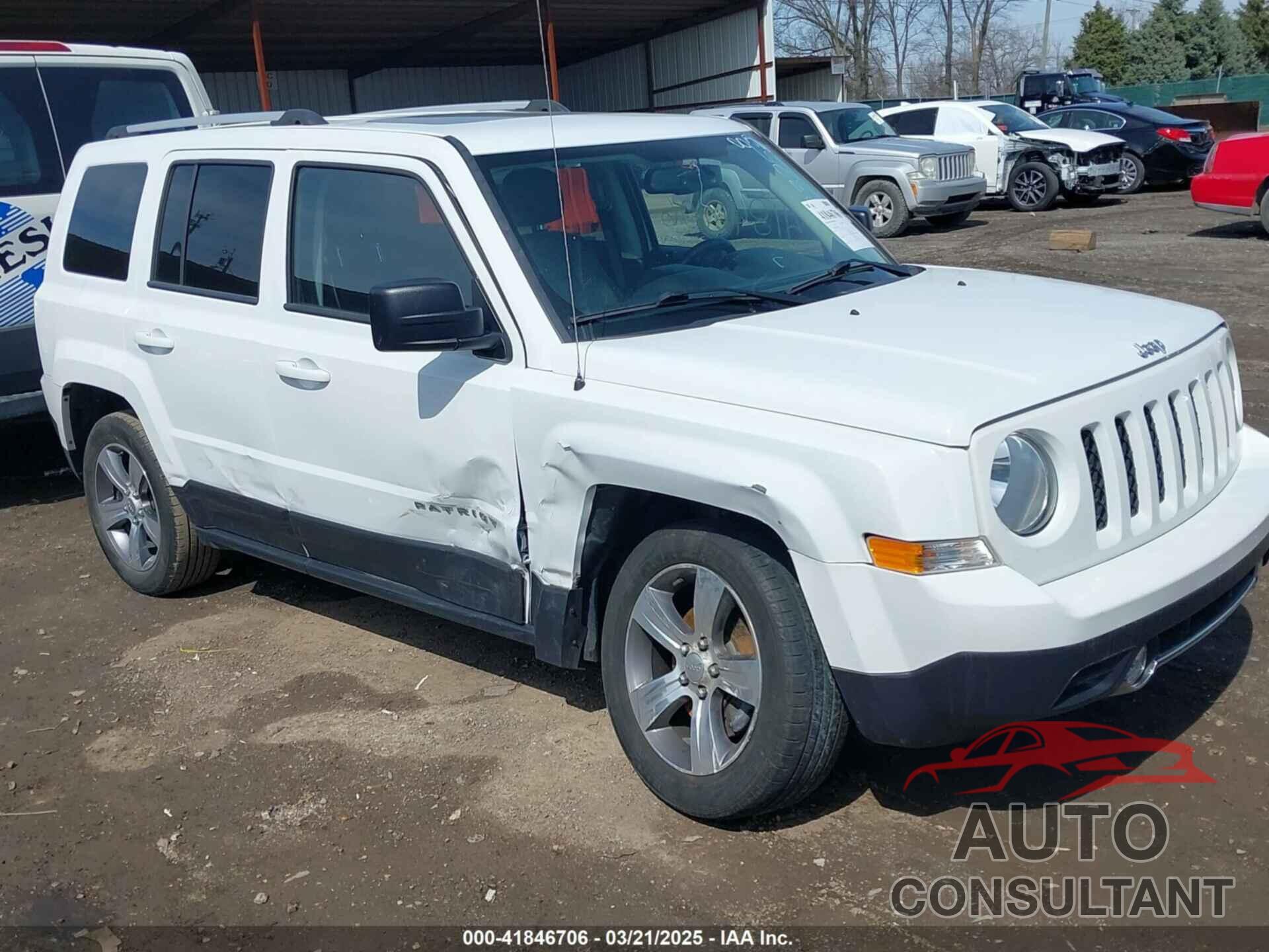 JEEP PATRIOT 2017 - 1C4NJPFA1HD153258
