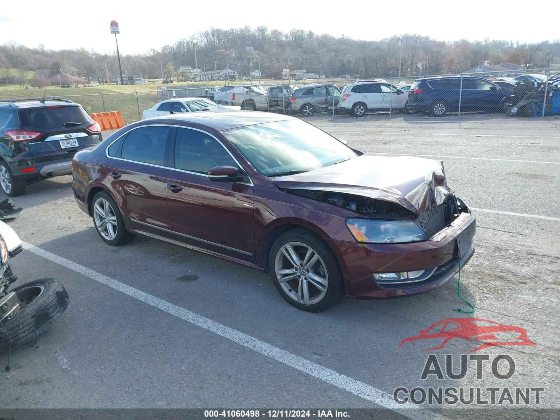VOLKSWAGEN PASSAT 2014 - 1VWCN7A38EC030527