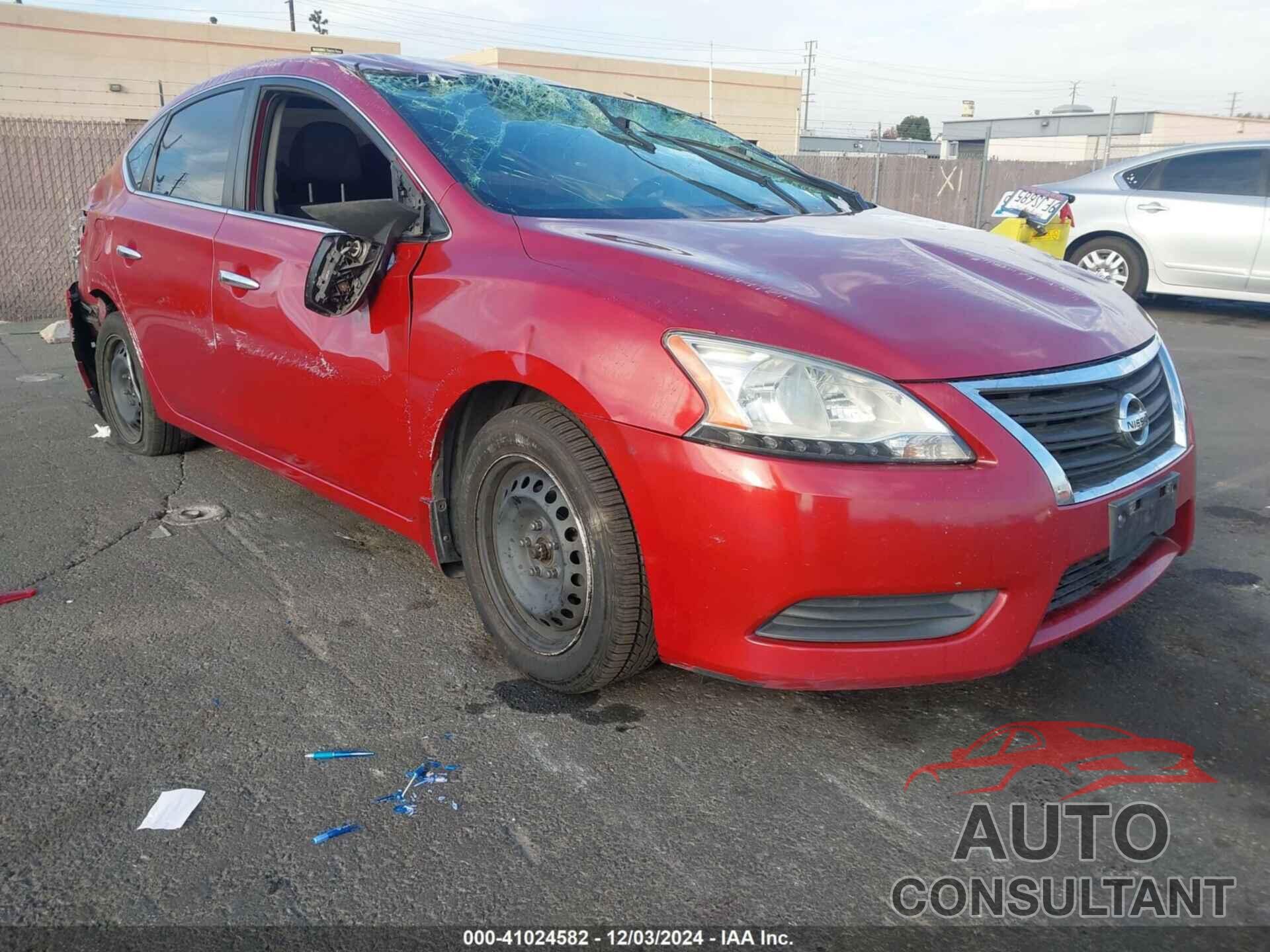 NISSAN SENTRA 2013 - 3N1AB7AP7DL624070