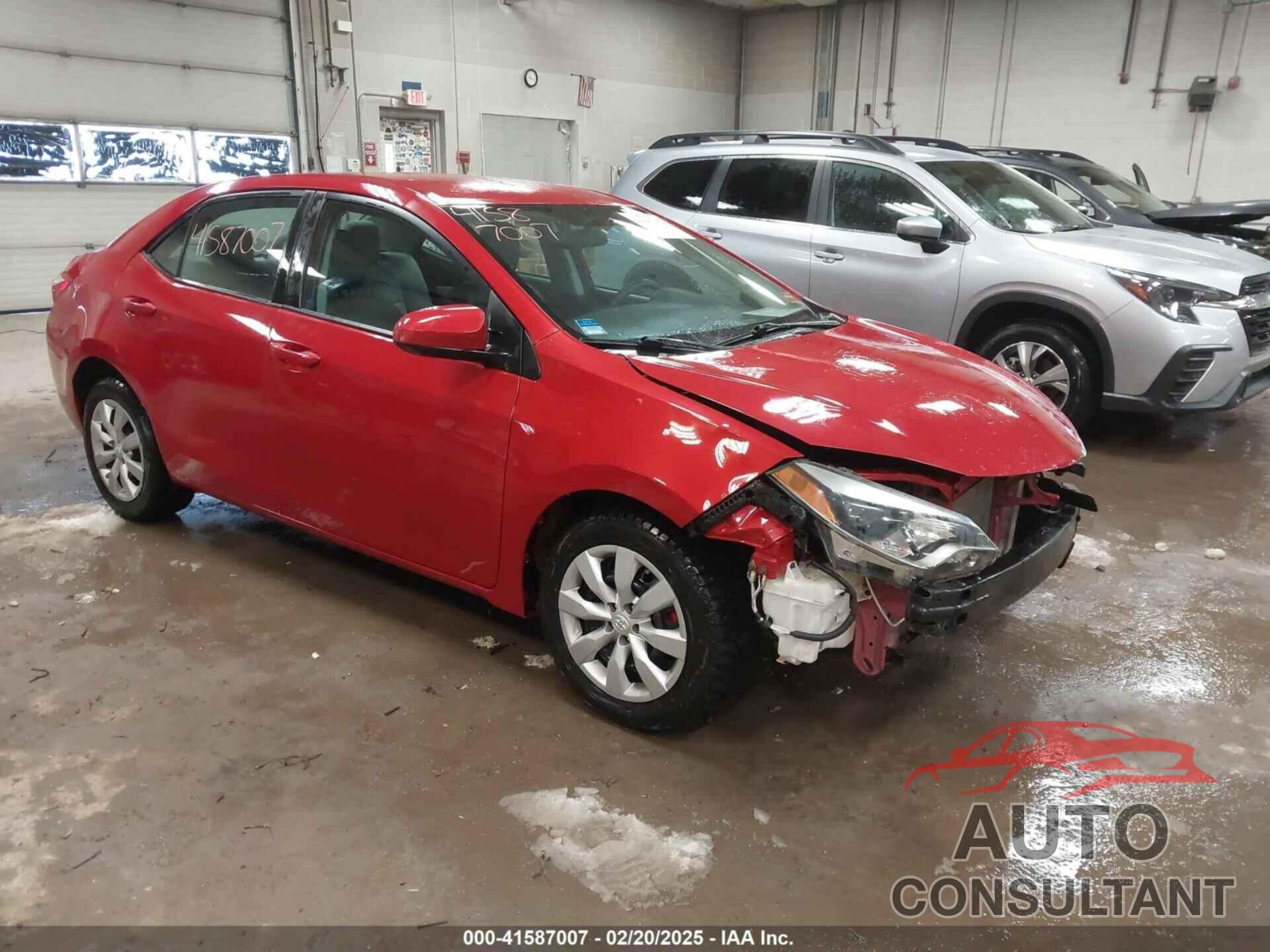 TOYOTA COROLLA 2016 - 2T1BURHEXGC562344