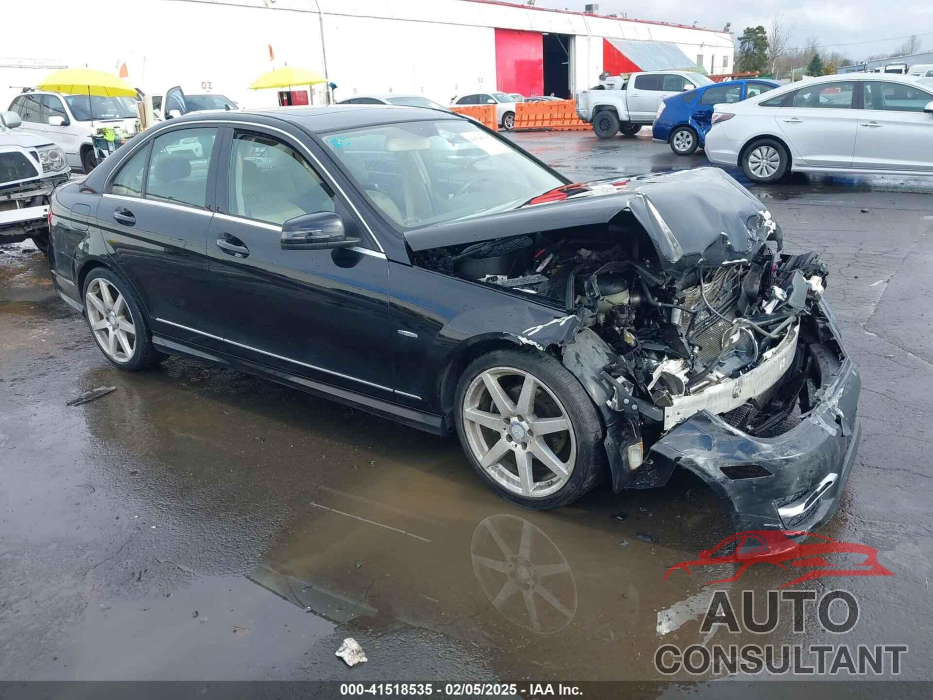 MERCEDES-BENZ C 250 2012 - WDDGF4HB1CA620466