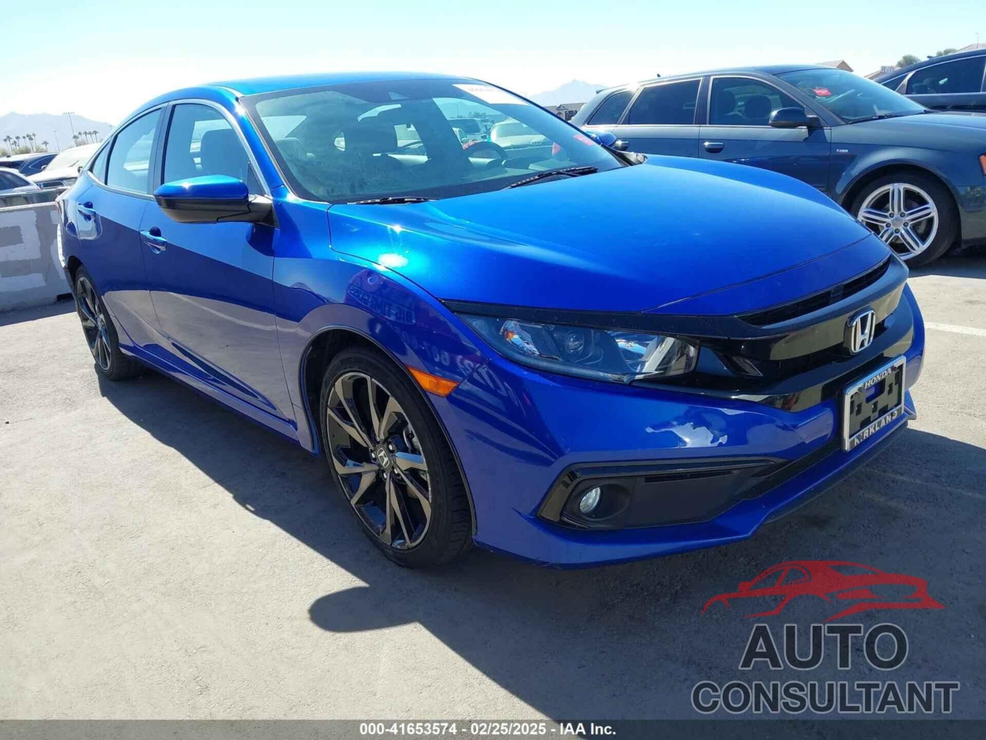 HONDA CIVIC 2019 - 2HGFC2F85KH504117