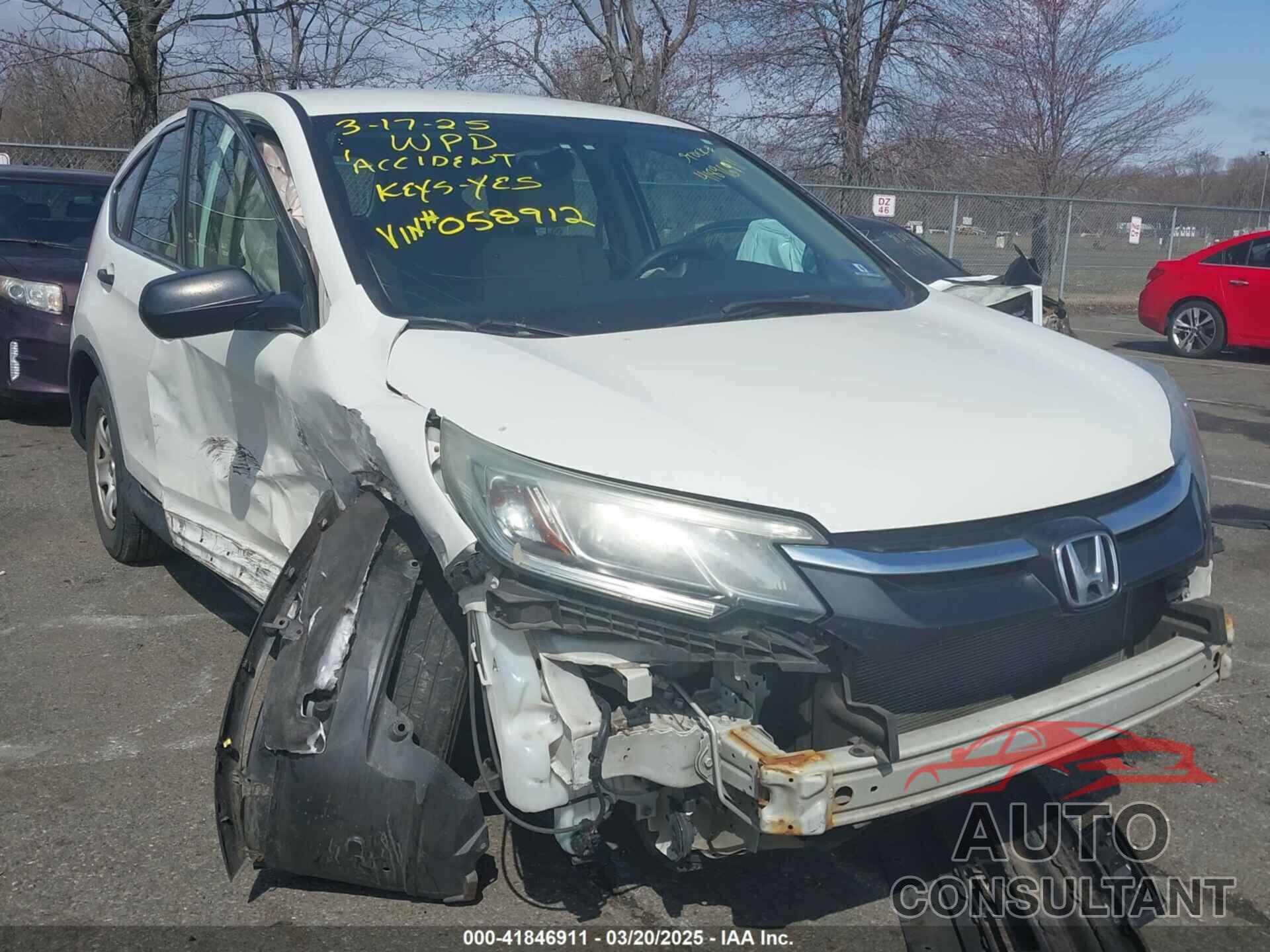 HONDA CR-V 2015 - 5J6RM4H38FL058912