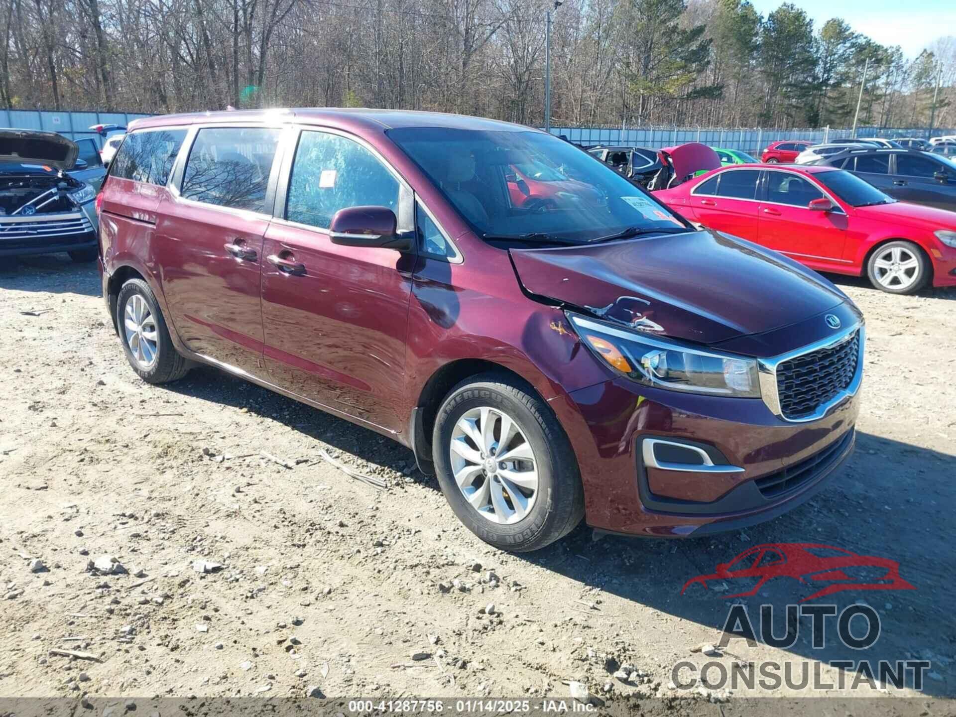 KIA SEDONA 2019 - KNDMB5C13K6540035