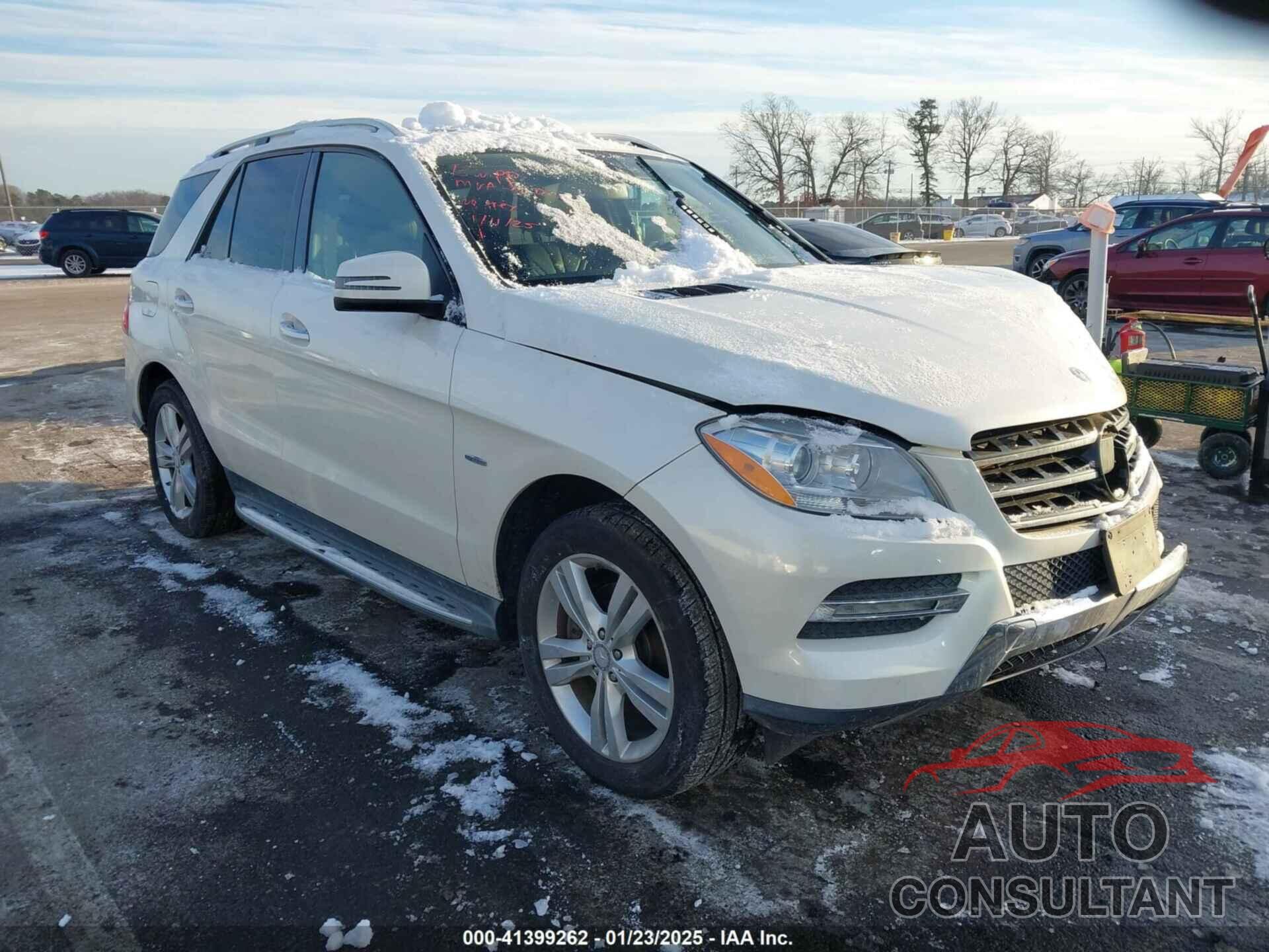 MERCEDES-BENZ ML 350 2012 - 4JGDA5HB2CA011030