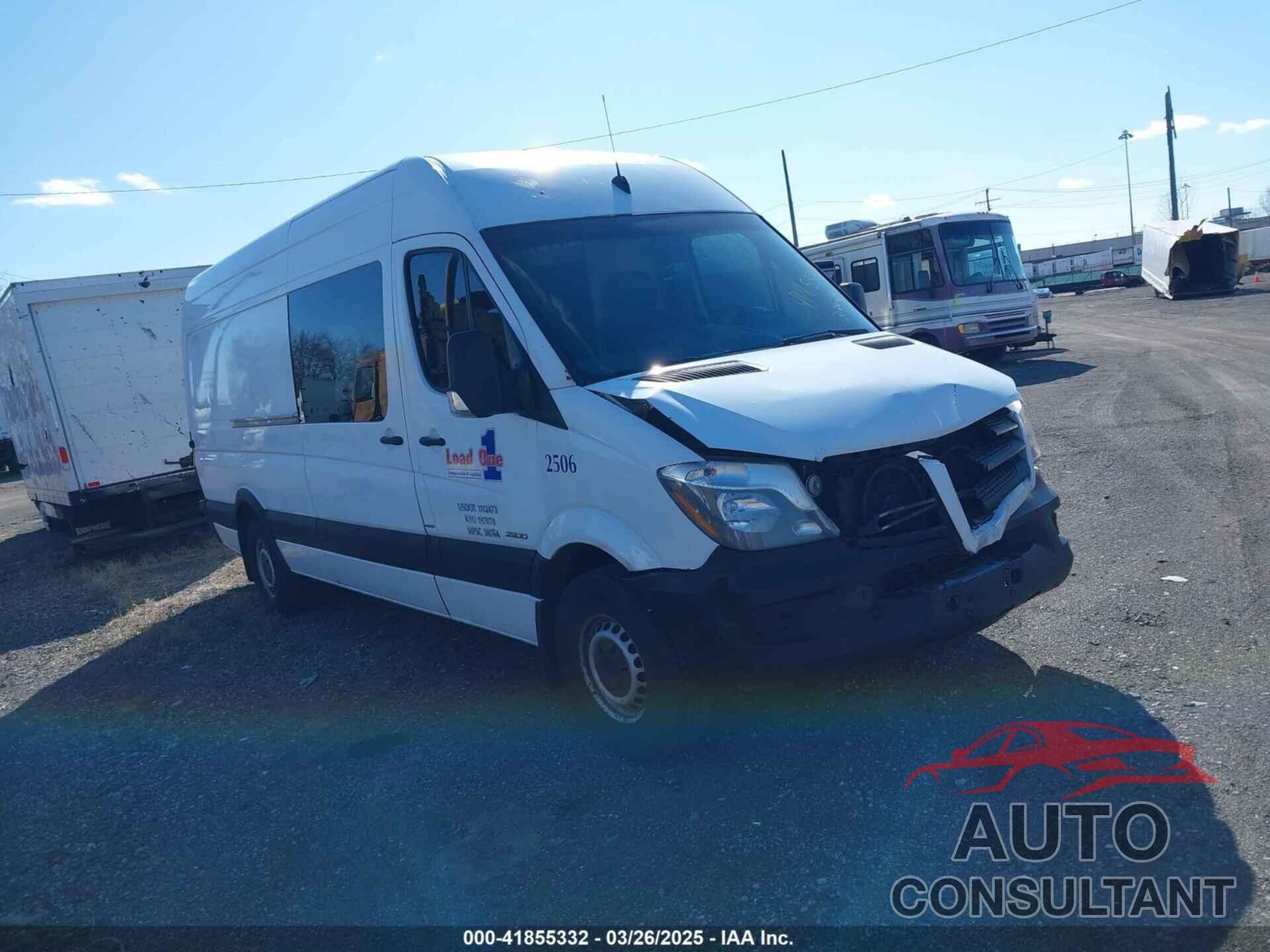 MERCEDES-BENZ SPRINTER 2500 2016 - 8BTPE8DD8GE127208