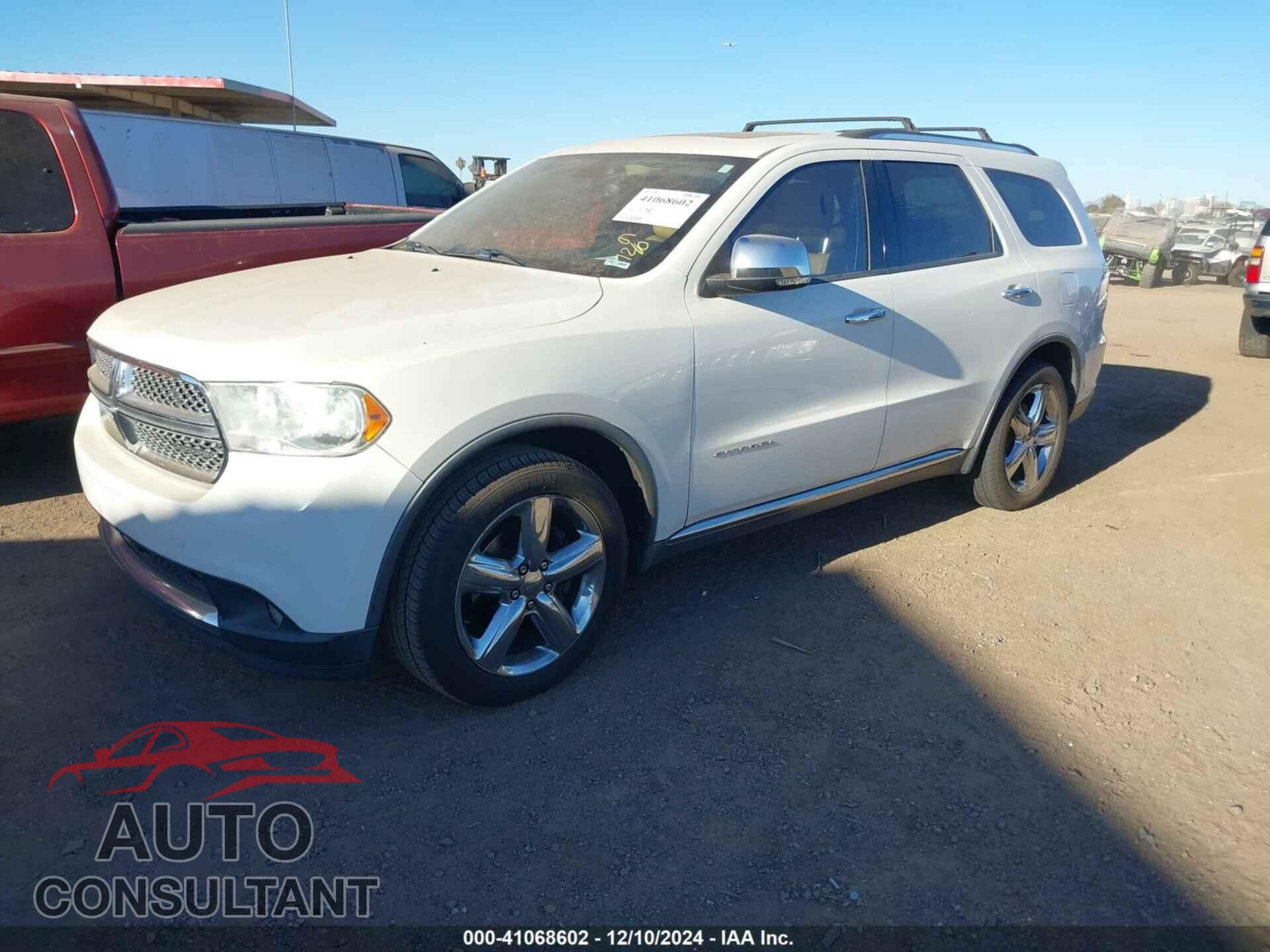 DODGE DURANGO 2012 - 1C4SDHET4CC130381