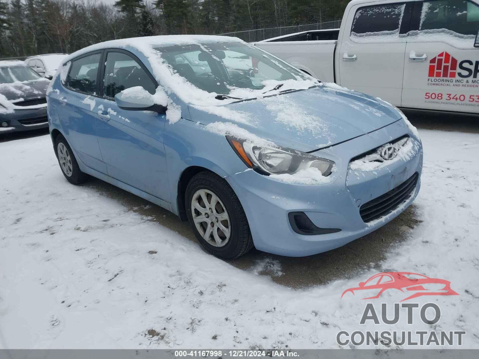 HYUNDAI ACCENT 2013 - KMHCT5AE2DU135664