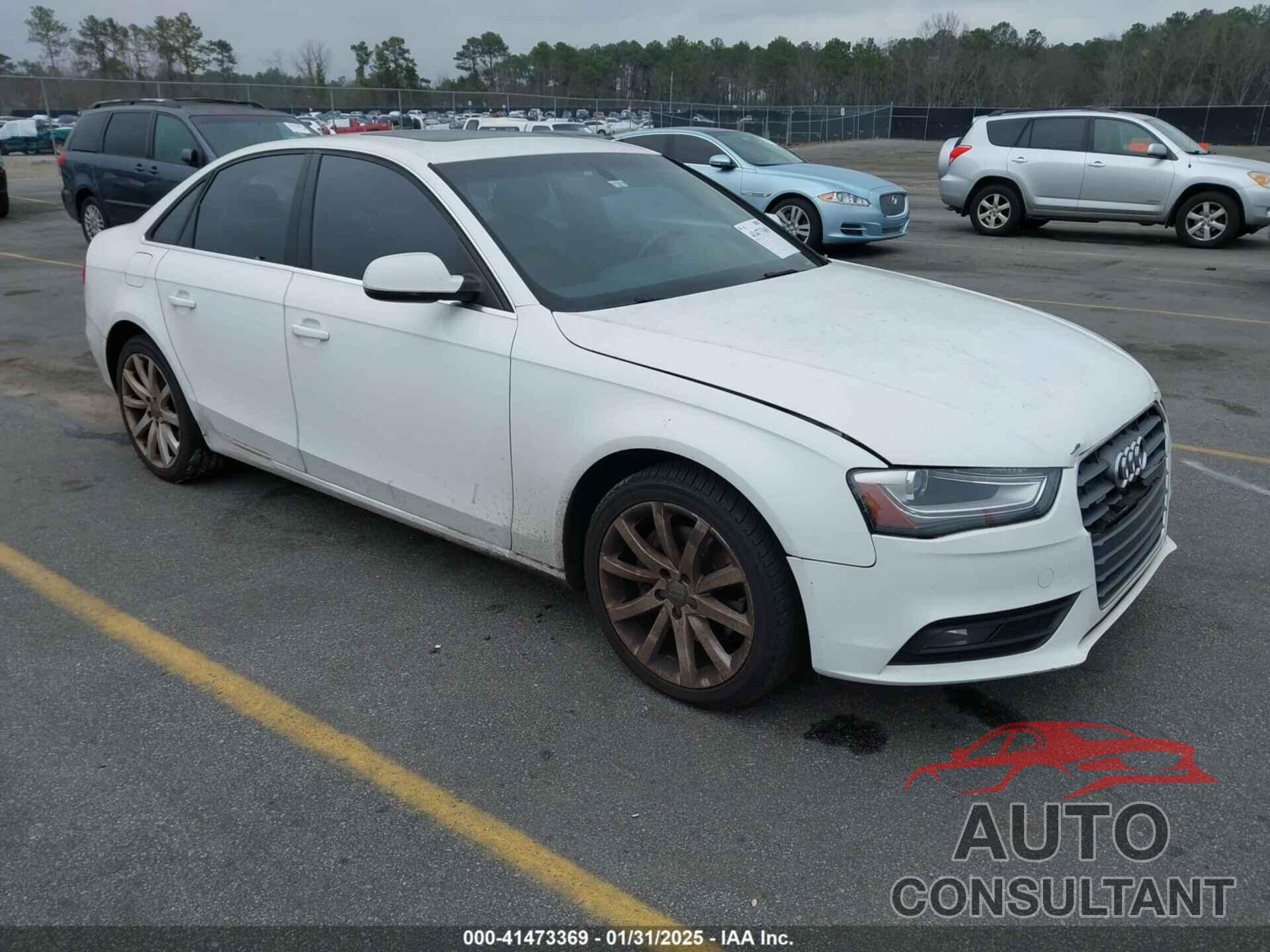 AUDI A4 2013 - WAUFFAFL3DN048159