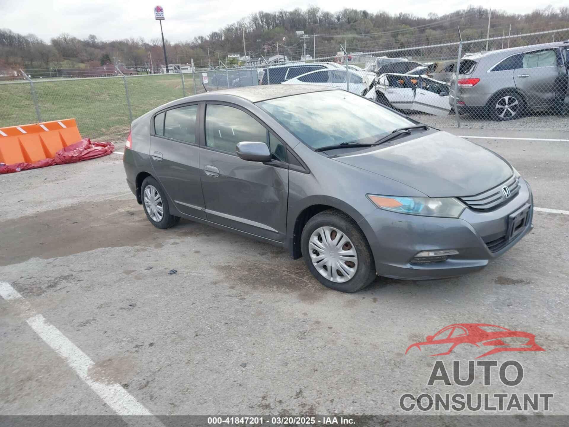 HONDA INSIGHT 2010 - JHMZE2H58AS012146