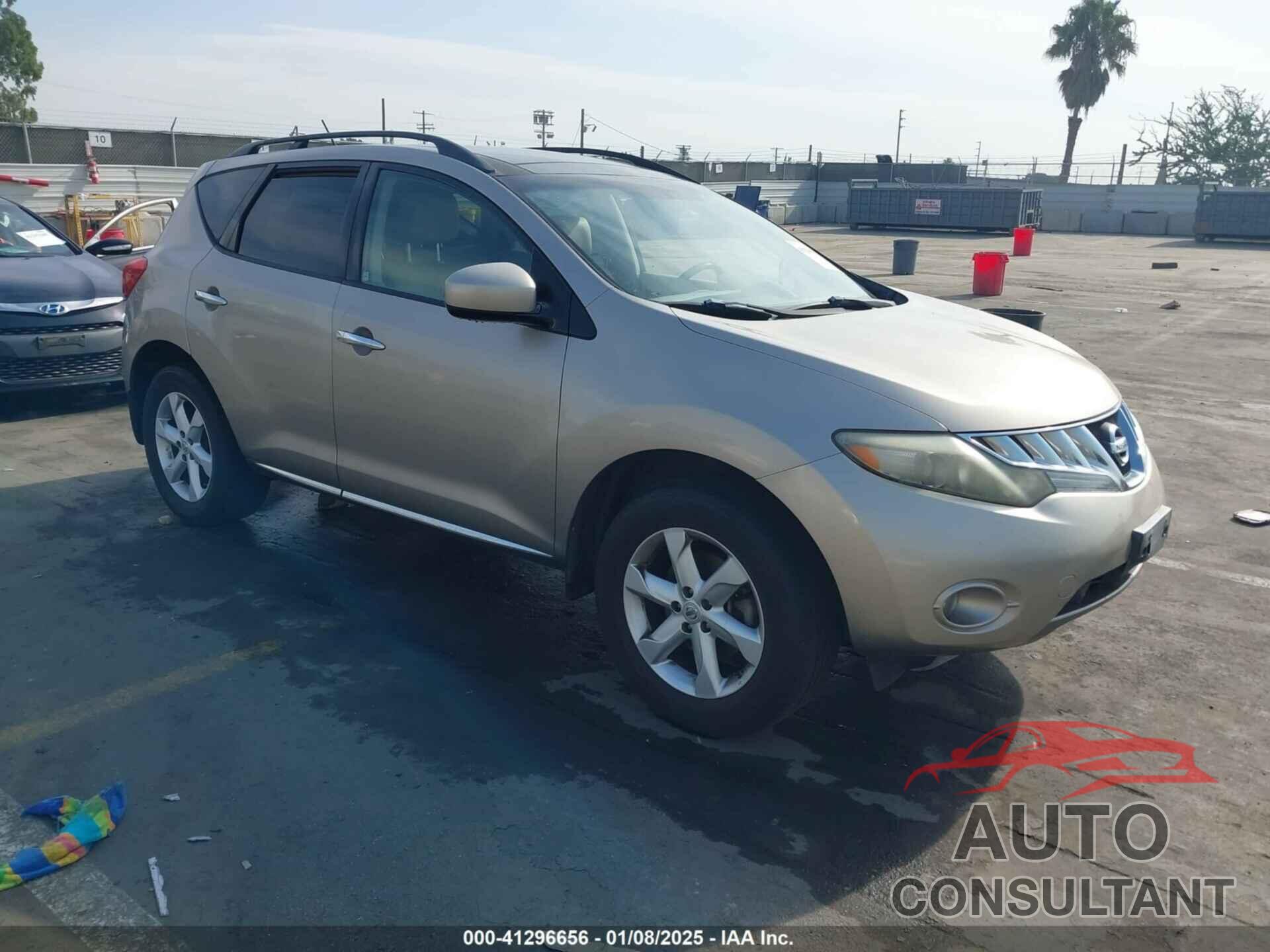 NISSAN MURANO 2009 - JN8AZ18W99W112433