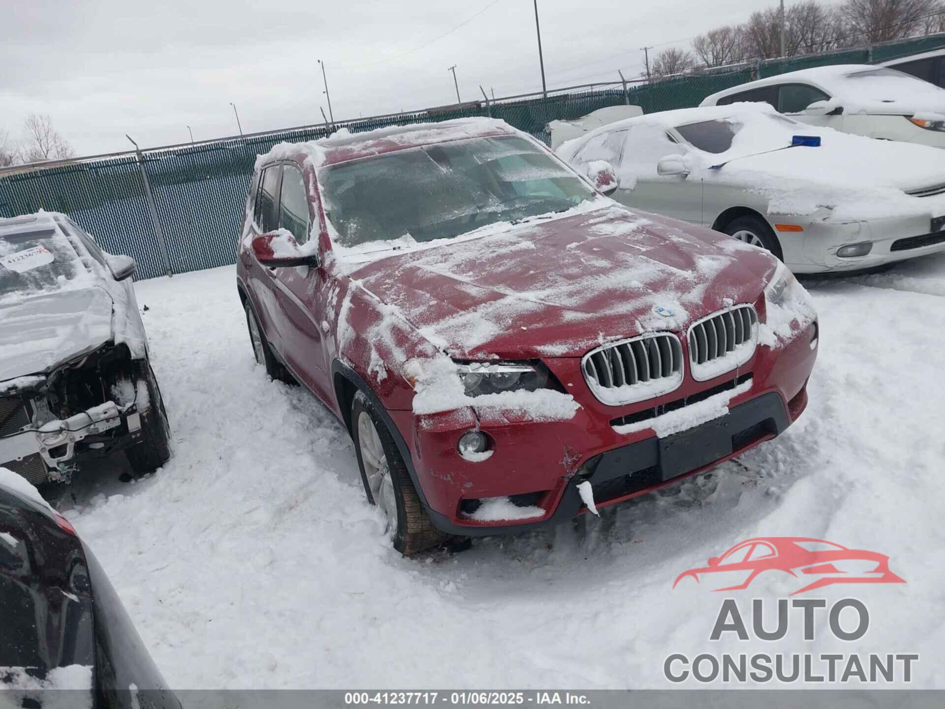 BMW X3 2014 - 5UXWX9C54E0D29939