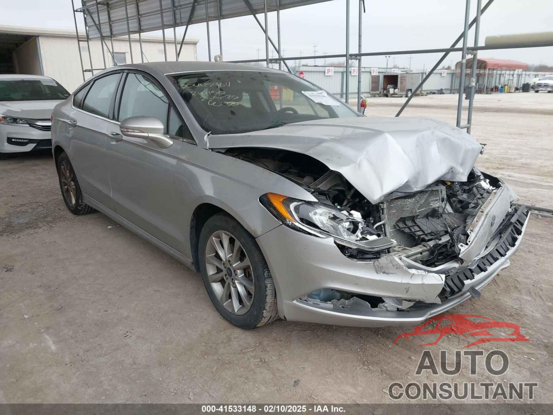 FORD FUSION 2017 - 3FA6P0H71HR214150