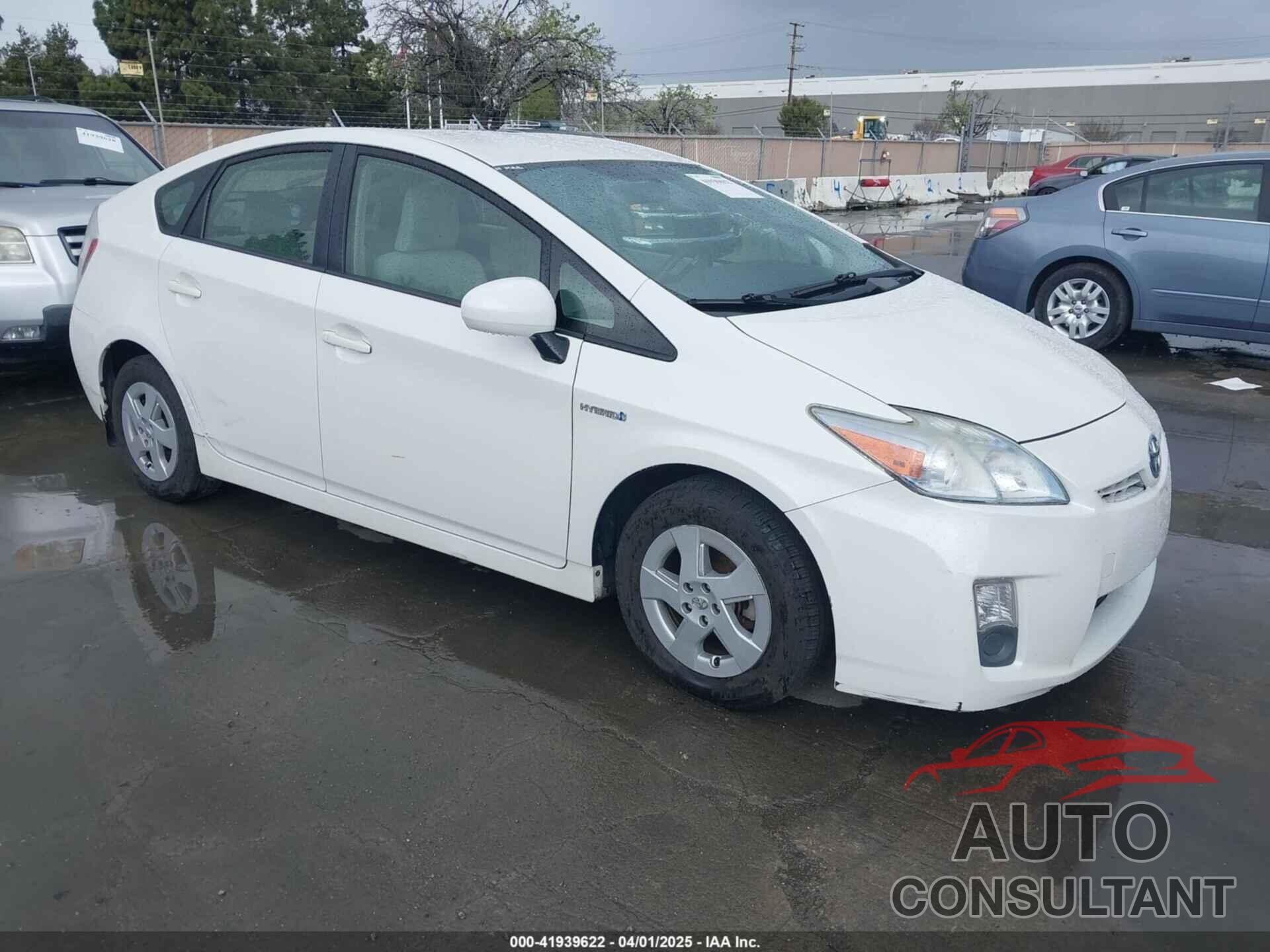 TOYOTA PRIUS 2010 - JTDKN3DU2A0195416