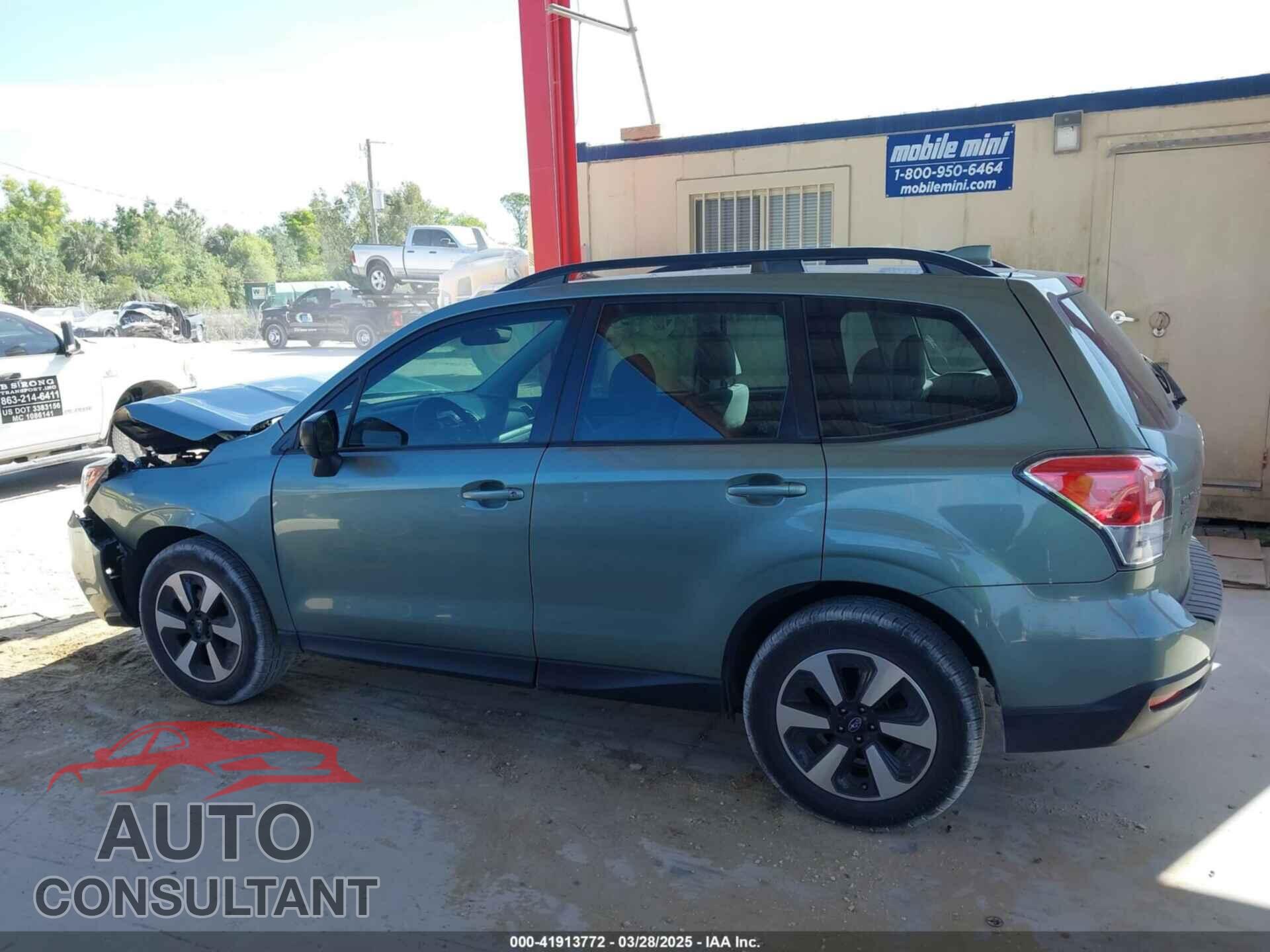 SUBARU FORESTER 2017 - JF2SJABC2HH506429