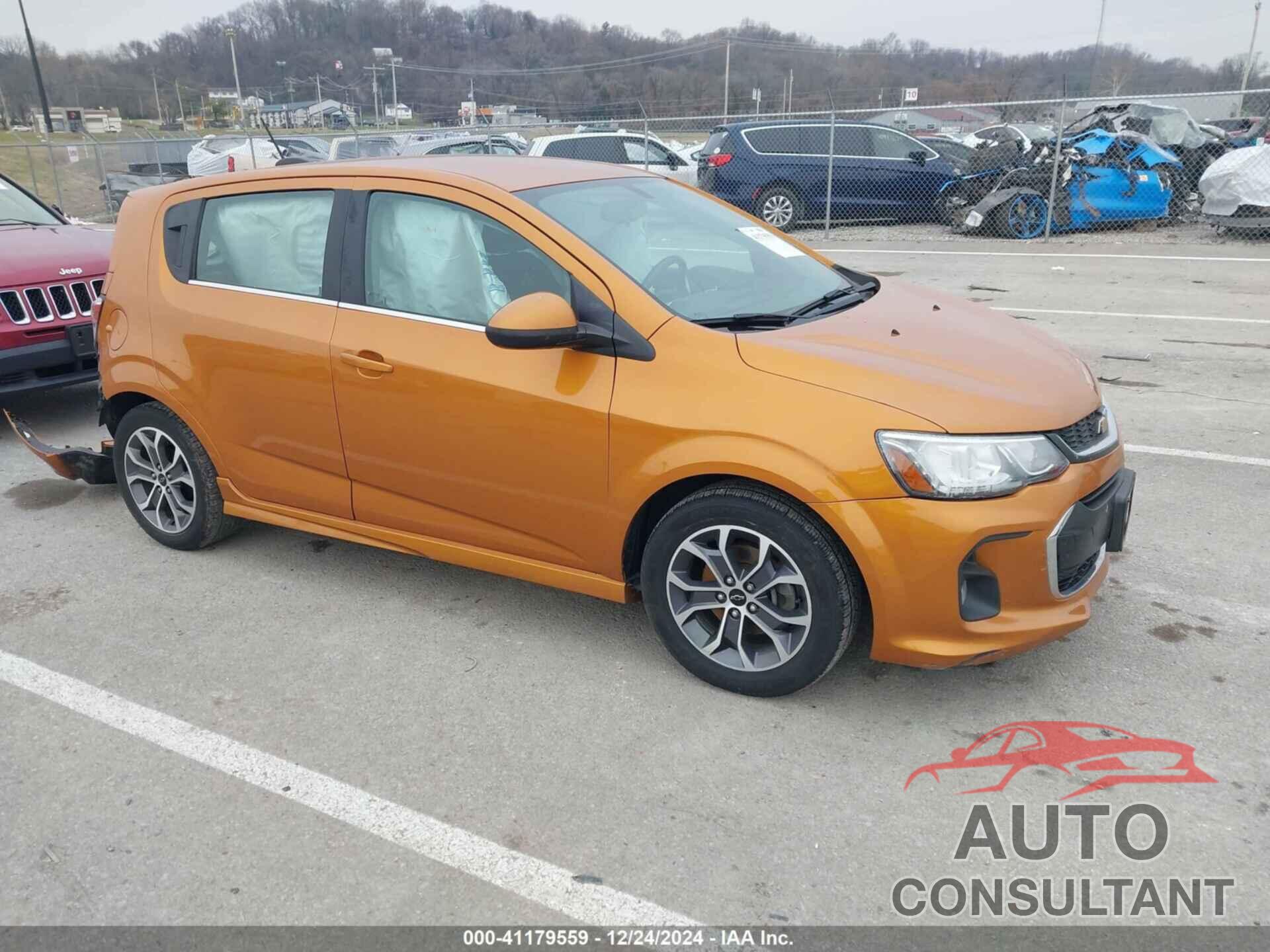 CHEVROLET SONIC 2017 - 1G1JD6SHXH4173150