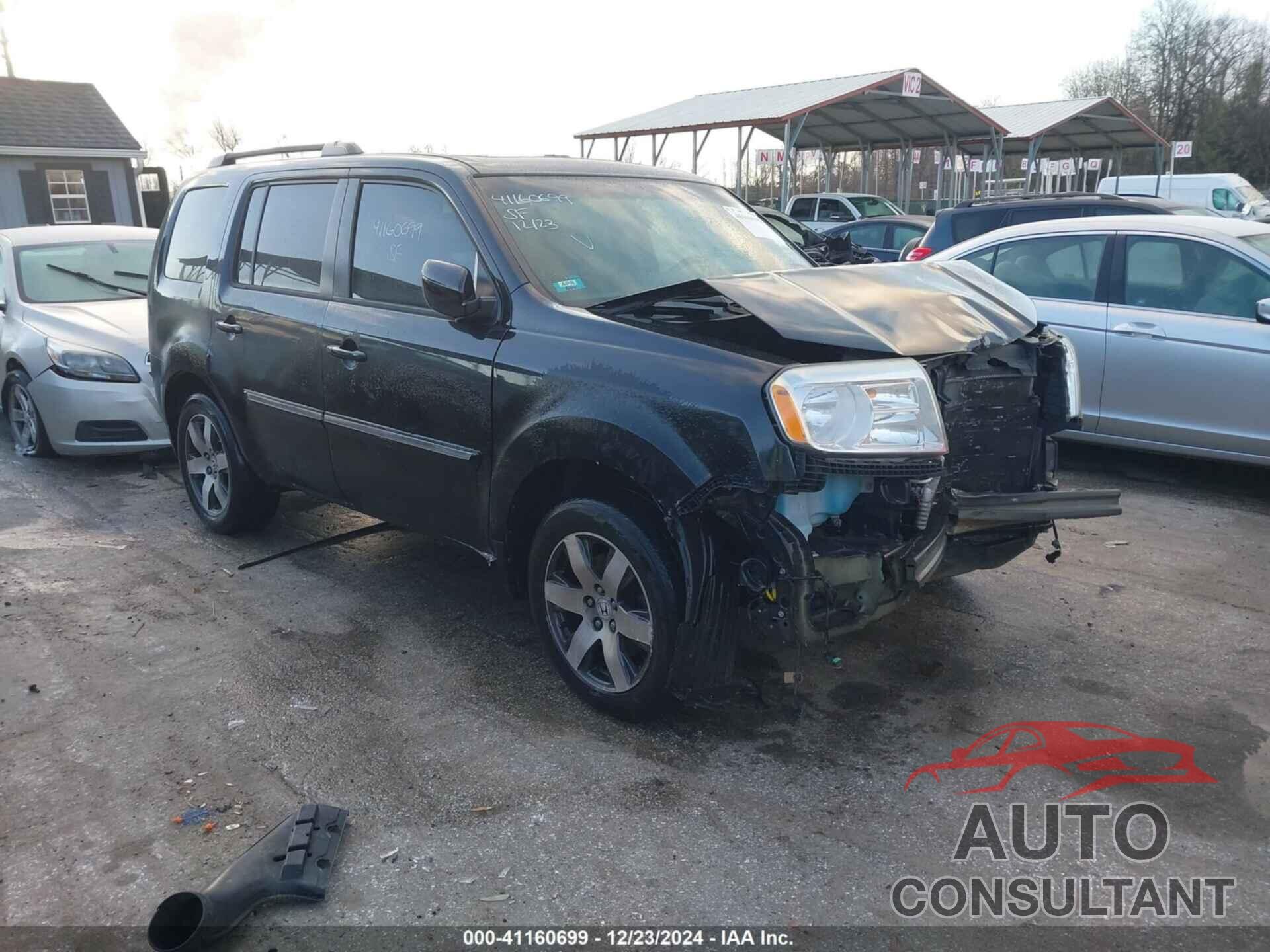HONDA PILOT 2012 - 5FNYF4H92CB081357