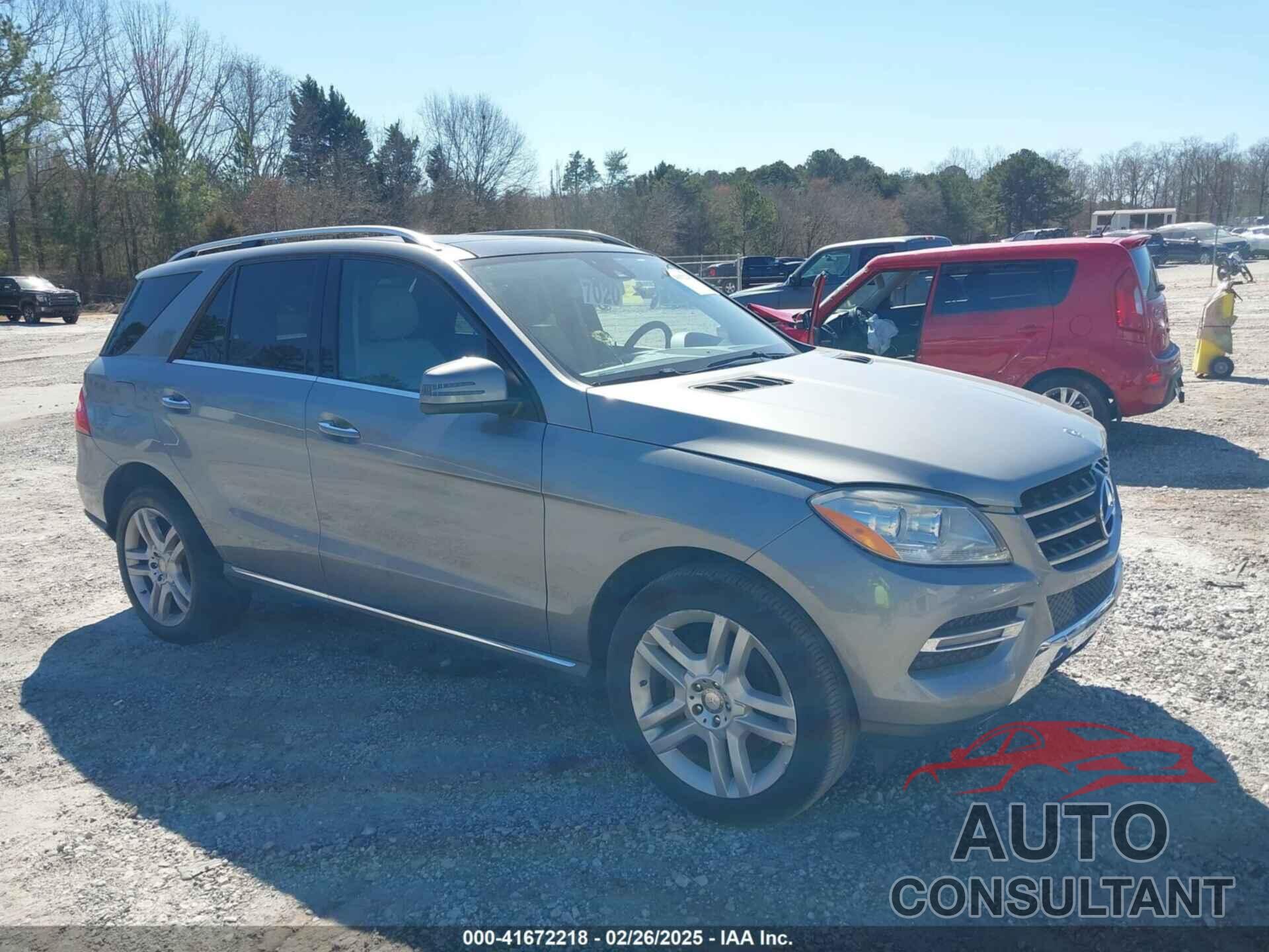 MERCEDES-BENZ ML 350 2015 - 4JGDA5JB2FA602036