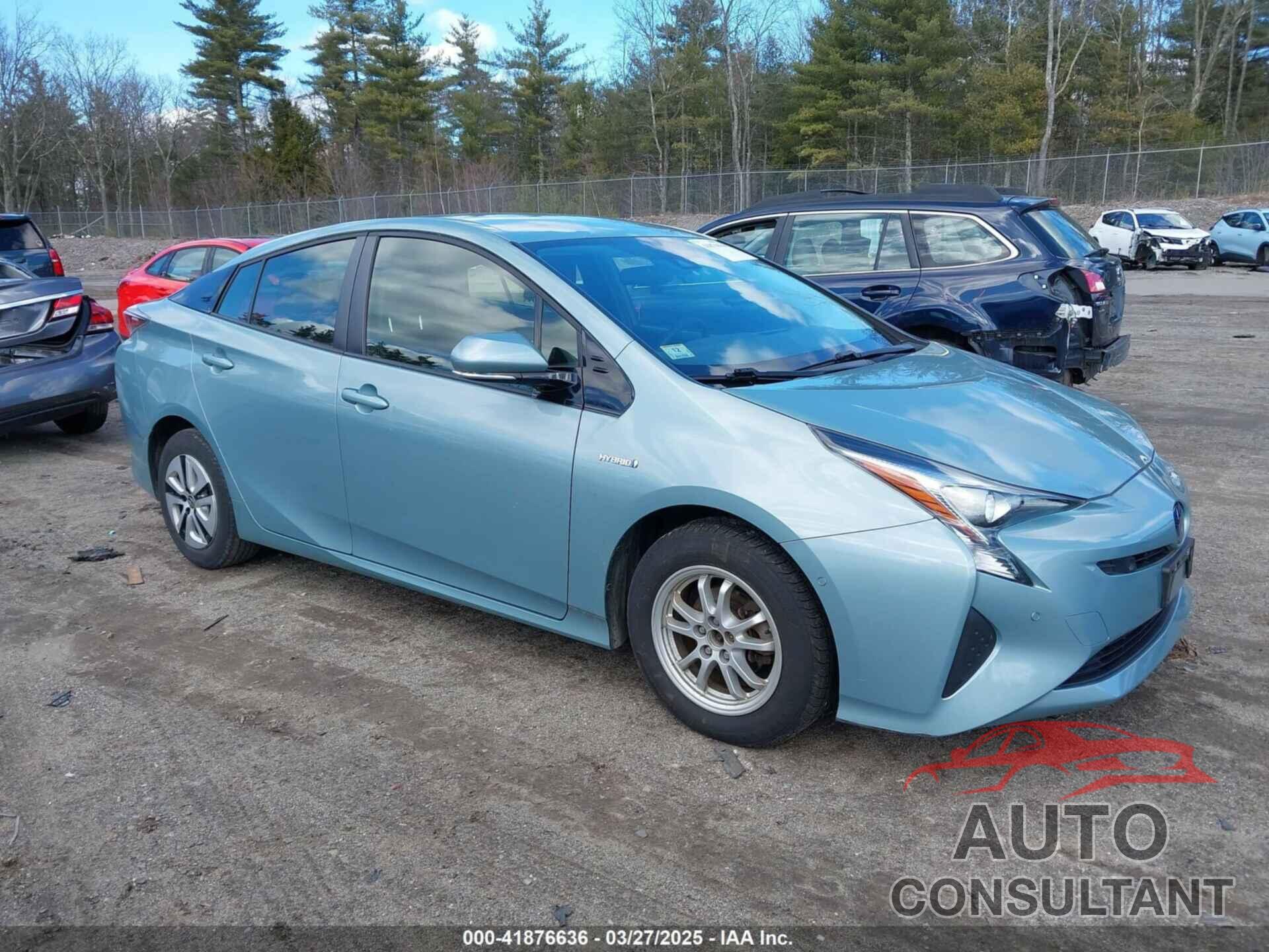 TOYOTA PRIUS 2018 - JTDKBRFU7J3590988