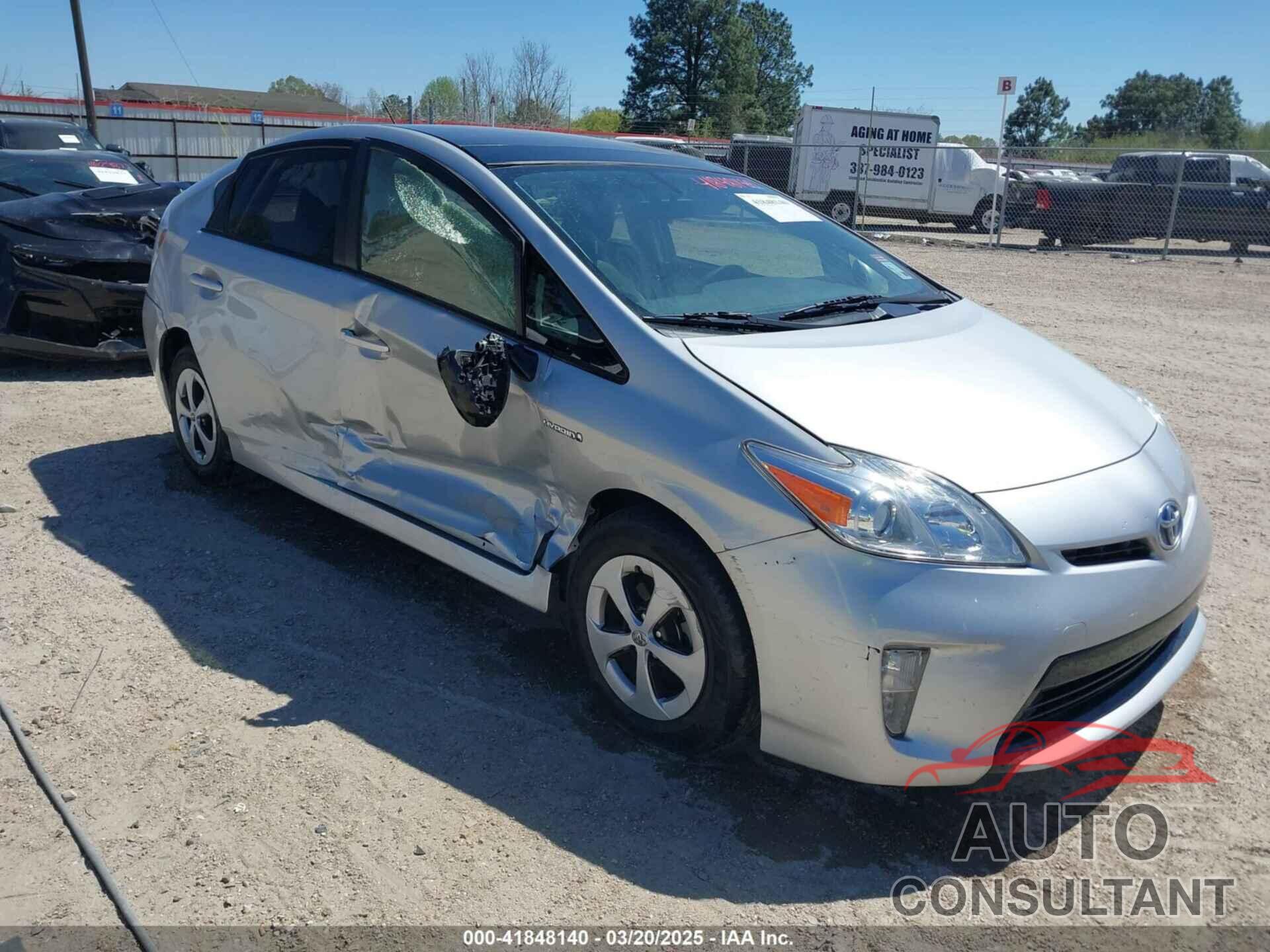TOYOTA PRIUS 2015 - JTDKN3DUXF0428837