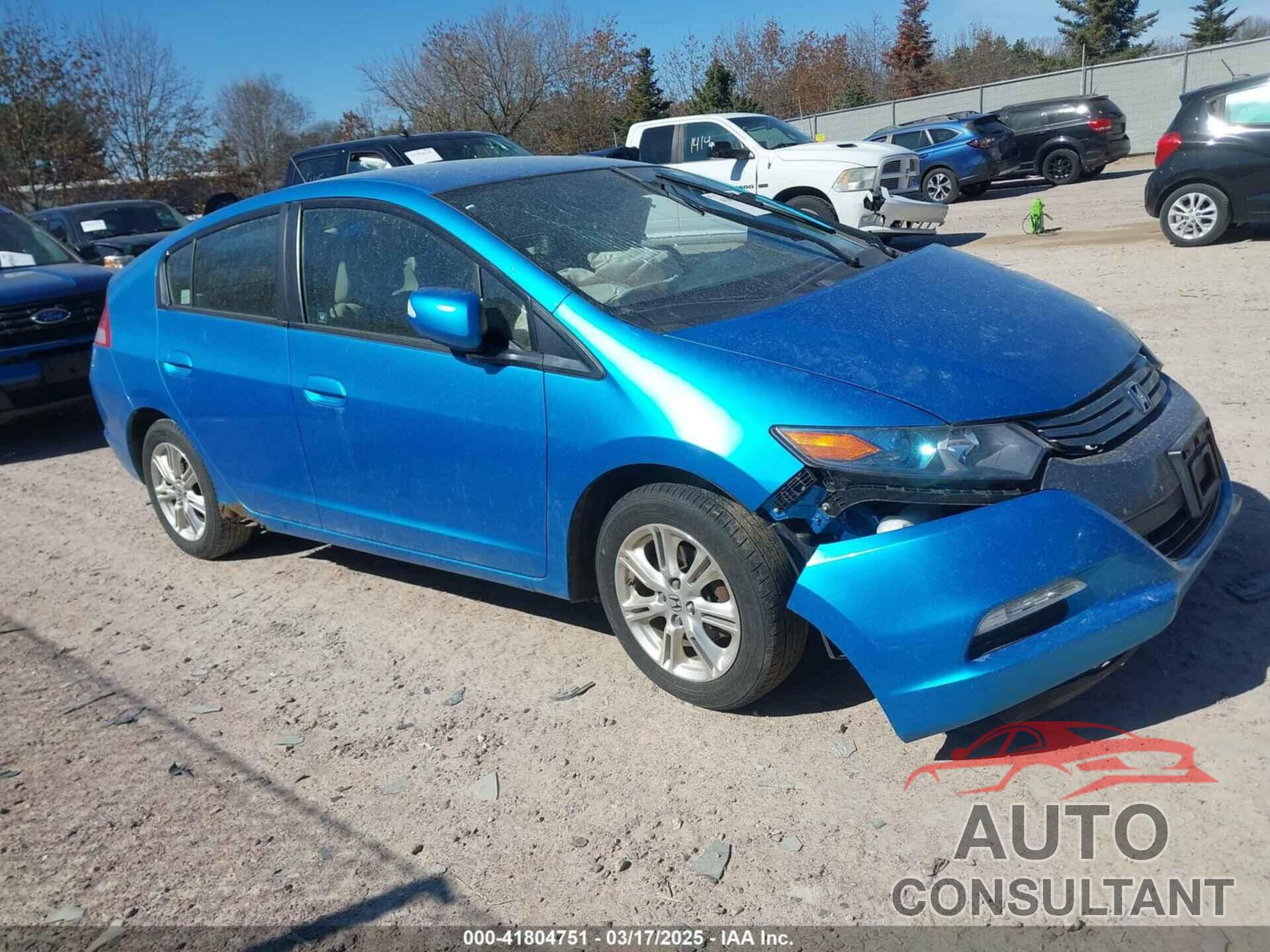 HONDA INSIGHT 2010 - JHMZE2H70AS000266