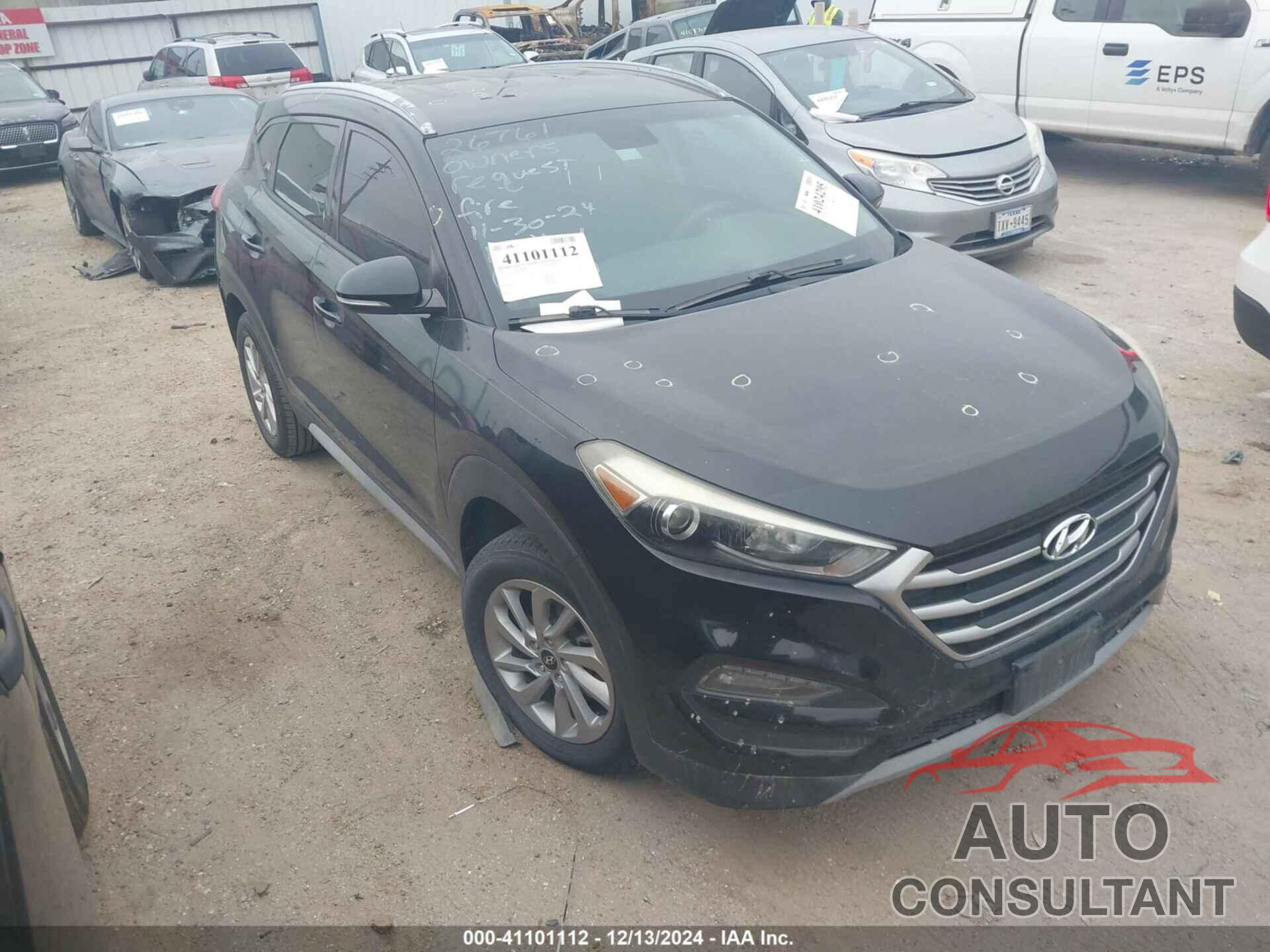 HYUNDAI TUCSON 2017 - KM8J33A27HU388910