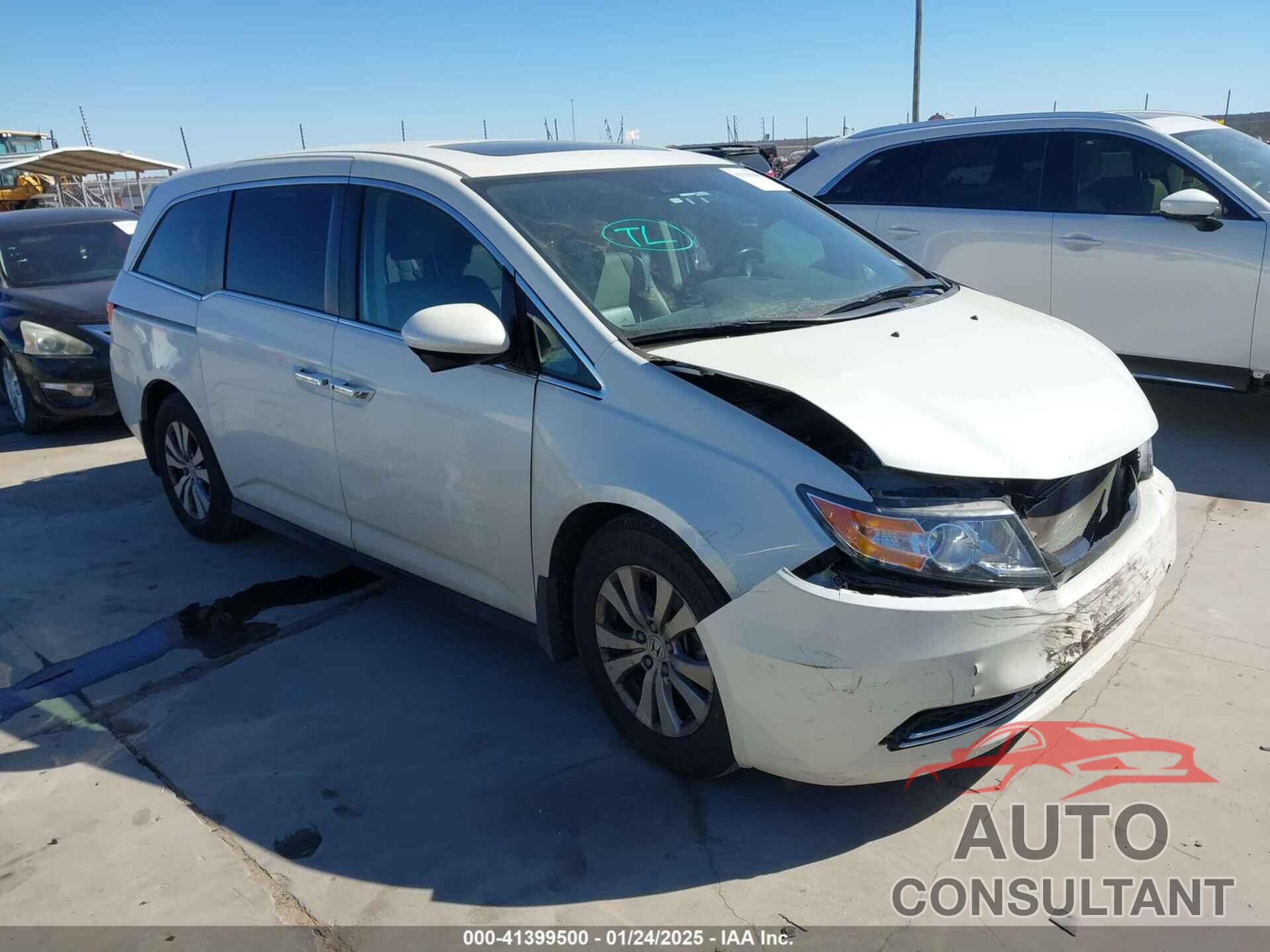 HONDA ODYSSEY 2017 - 5FNRL5H65HB003011