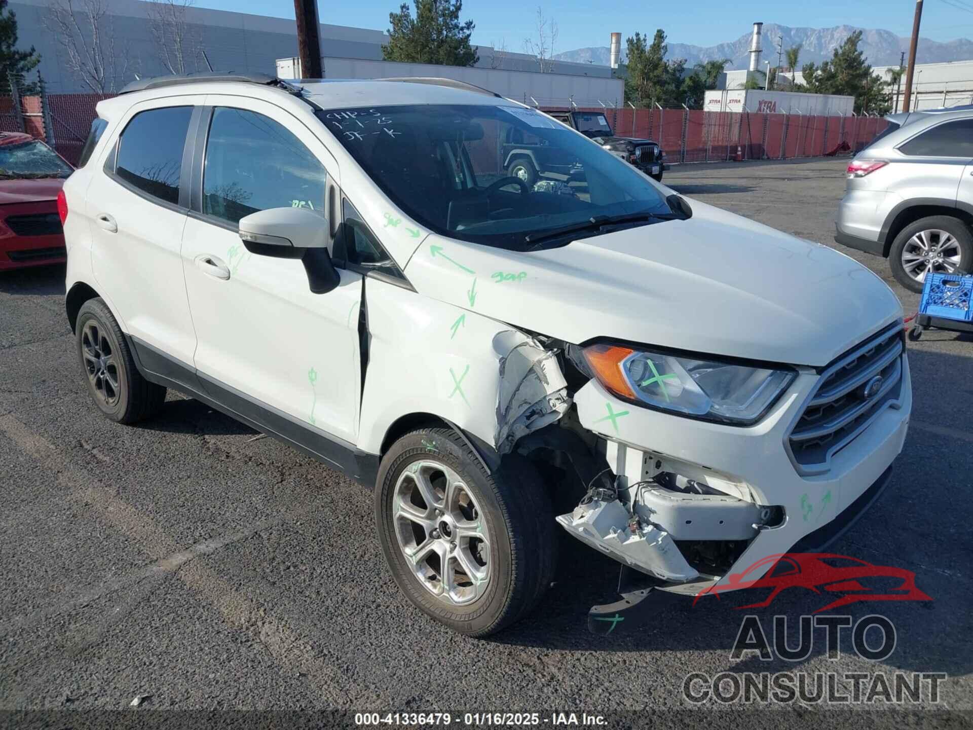 FORD ECOSPORT 2020 - MAJ3S2GEXLC325154